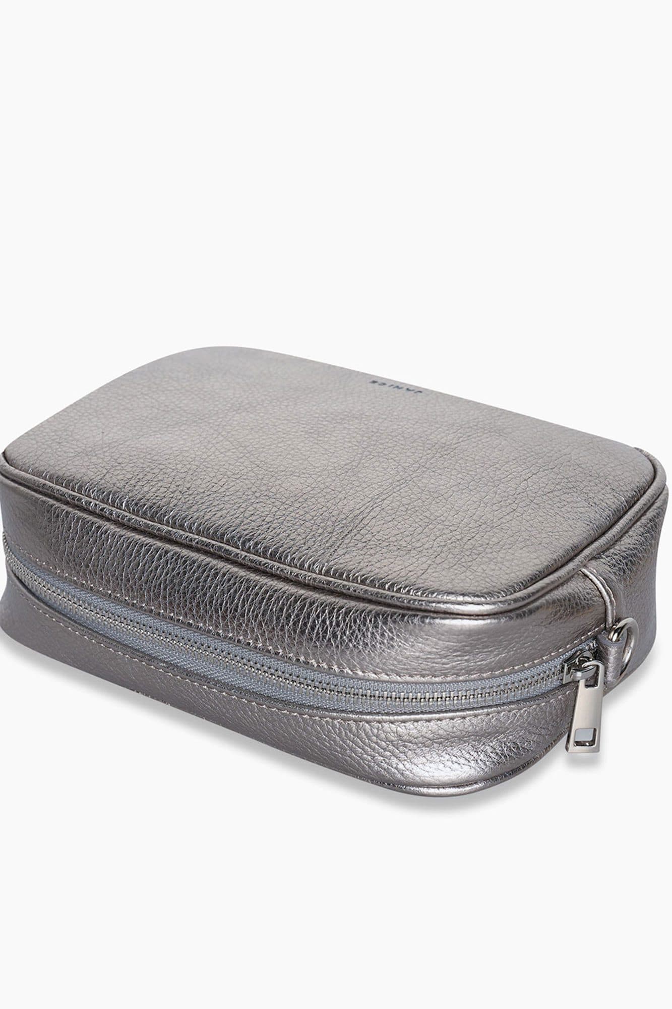 Leren Crossbody Dames Bruce Gun Metal - 4