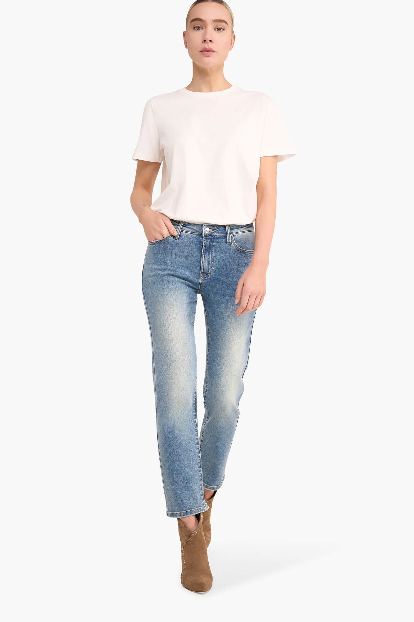 Mom Jeans Cooper Blauw 920 - 3