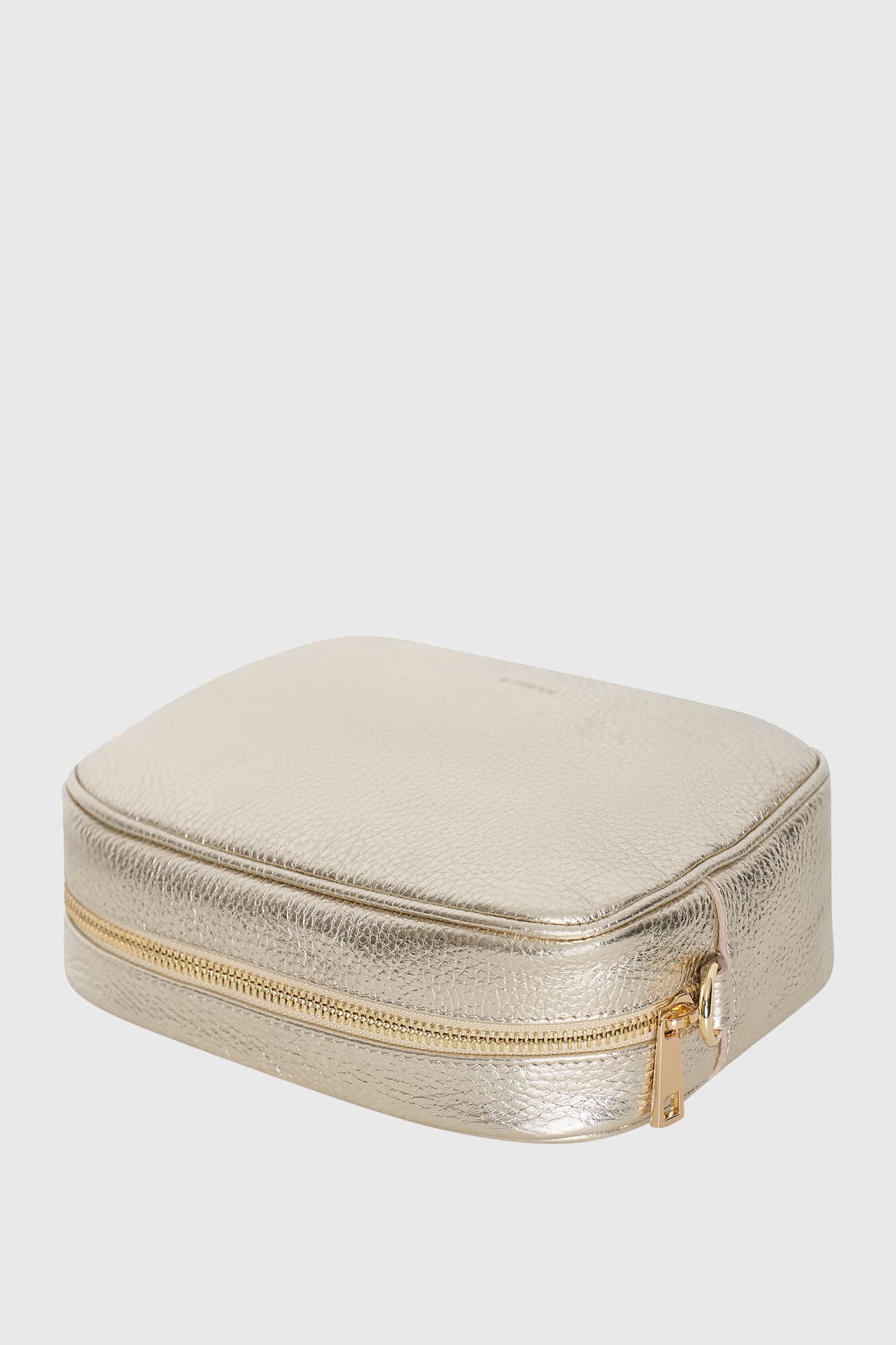 Leren Crossbody Dames Bruce Goud - 3