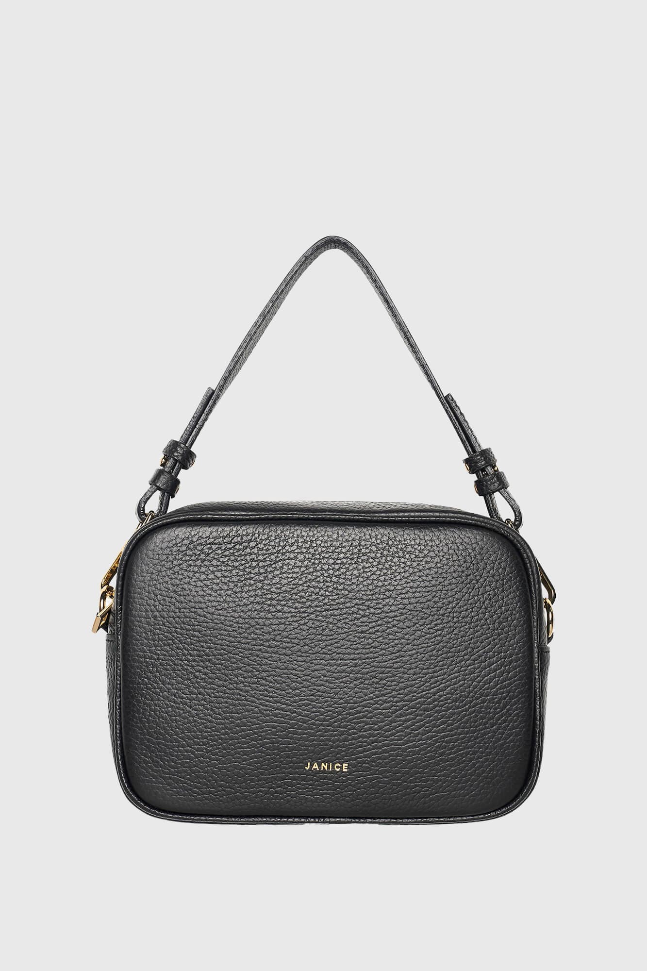 Leren Crossbody Dames Bruce Zwart