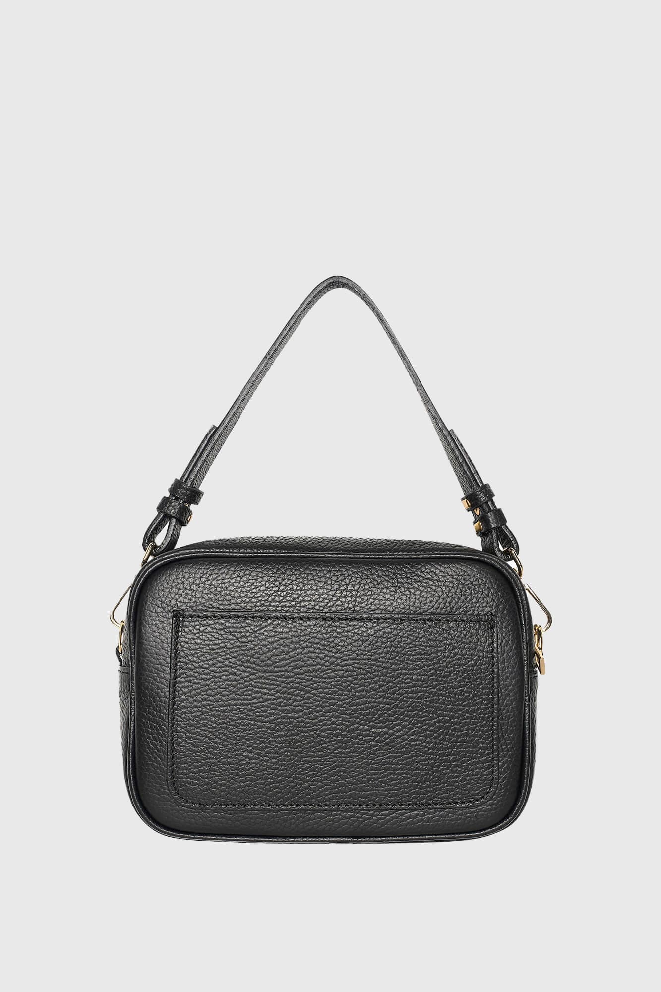 Leren Crossbody Dames Bruce Zwart - 4