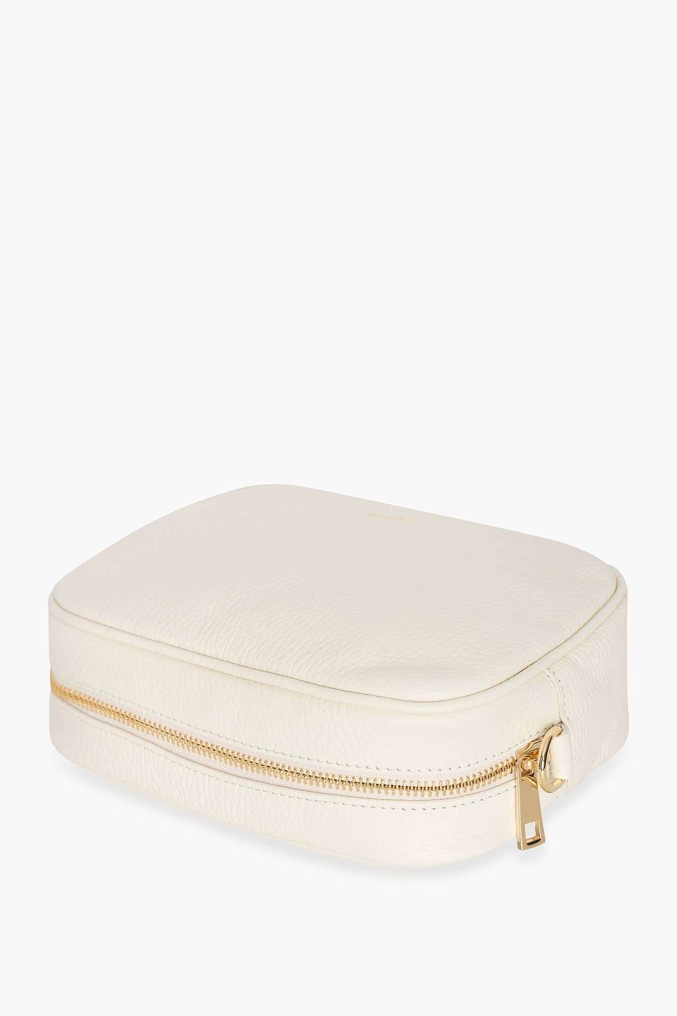 Leren Crossbody Dames Bruce Off-white - 3