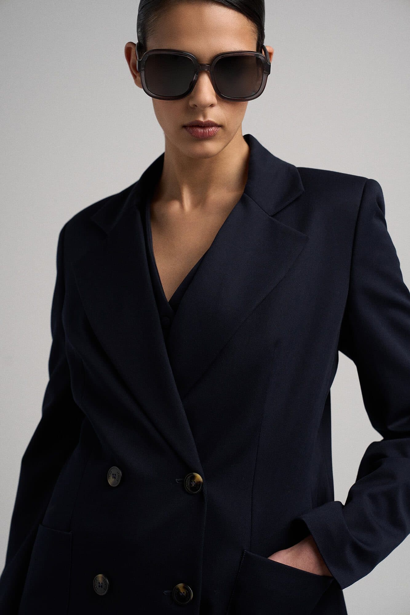 Zonnebril Dames Miller Grijs - alternatieve afbeelding