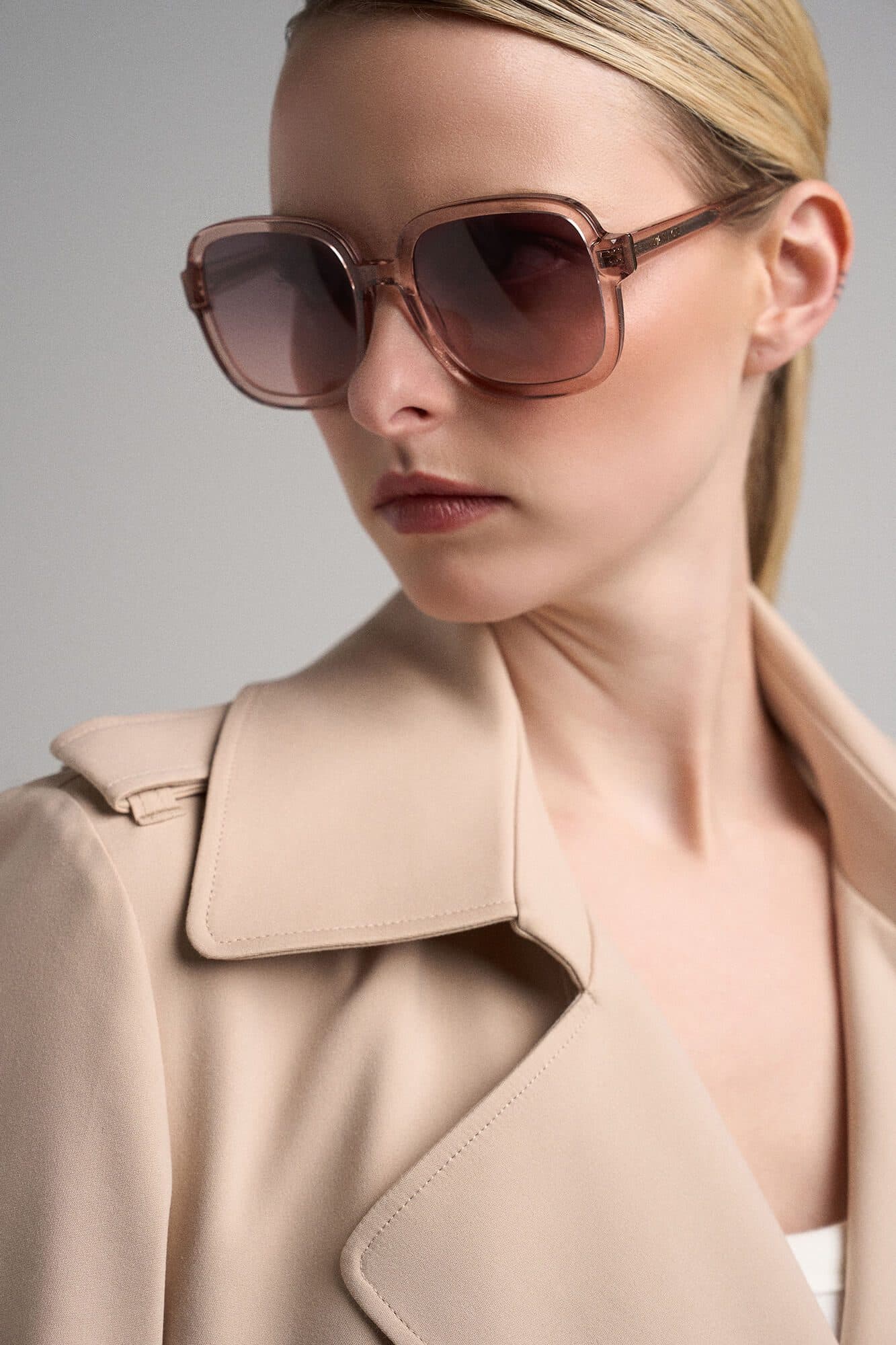 Zonnebril Dames Miller Roze - alternatieve afbeelding