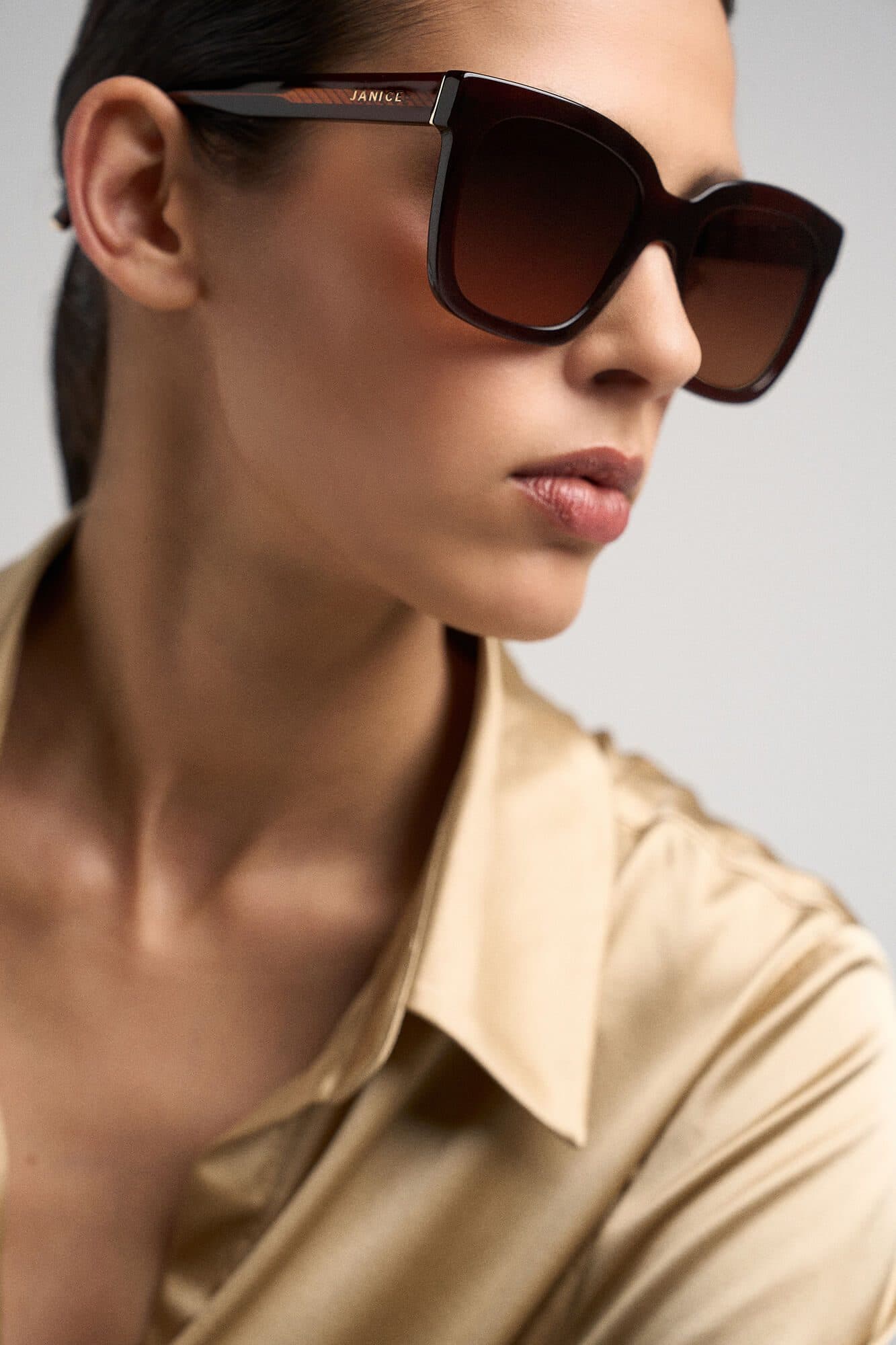 Zonnebril Dames Royce Bruin Degradé - alternatieve afbeelding