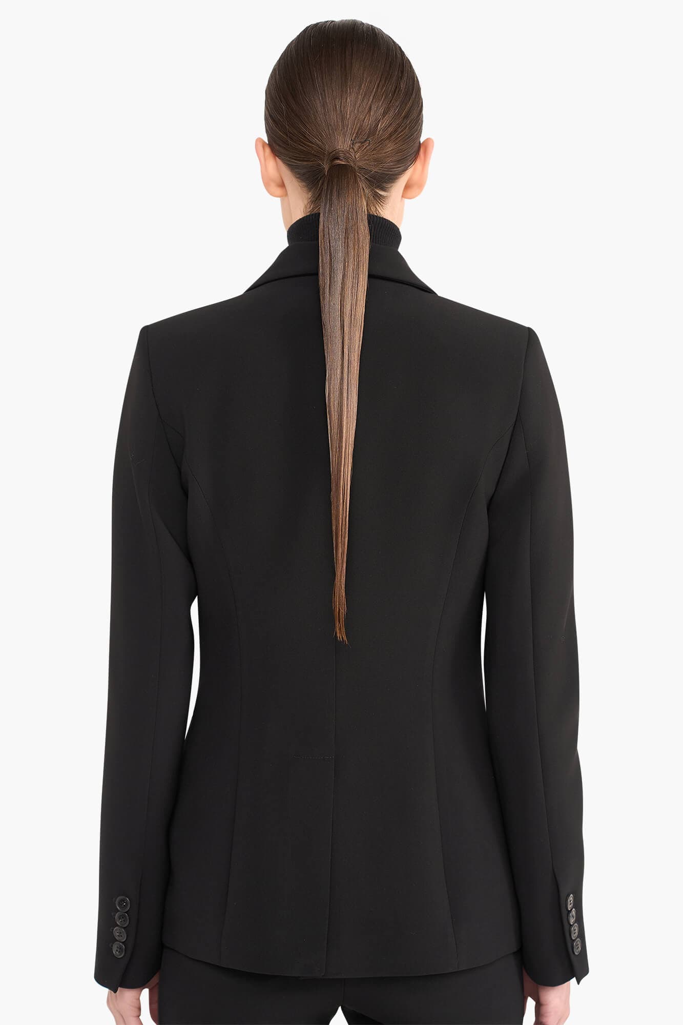 Blazer Dames Getailleerd Luke Zwart - 5