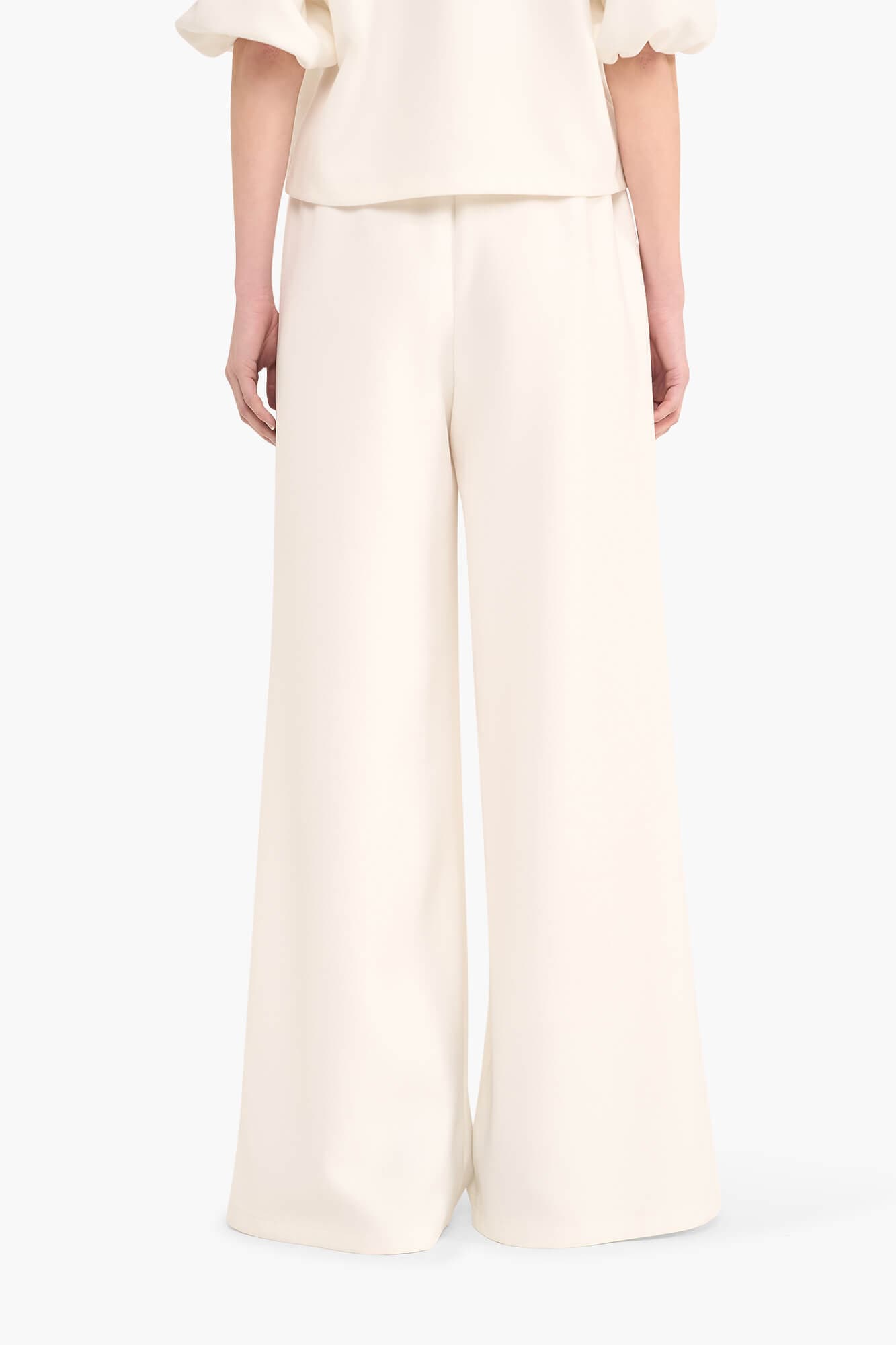 Broek Wijde Pijp Elastiek Ringo Off White - 5