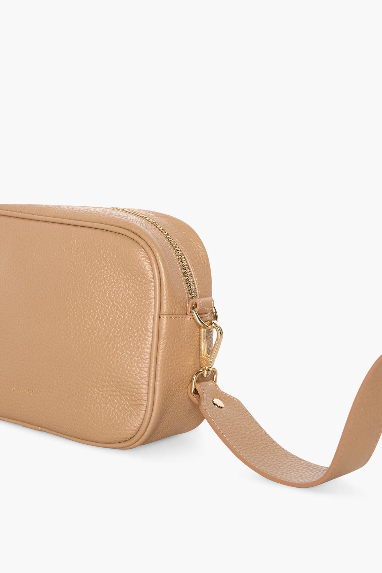Leren Crossbody Dames Bruce Cognac - 4