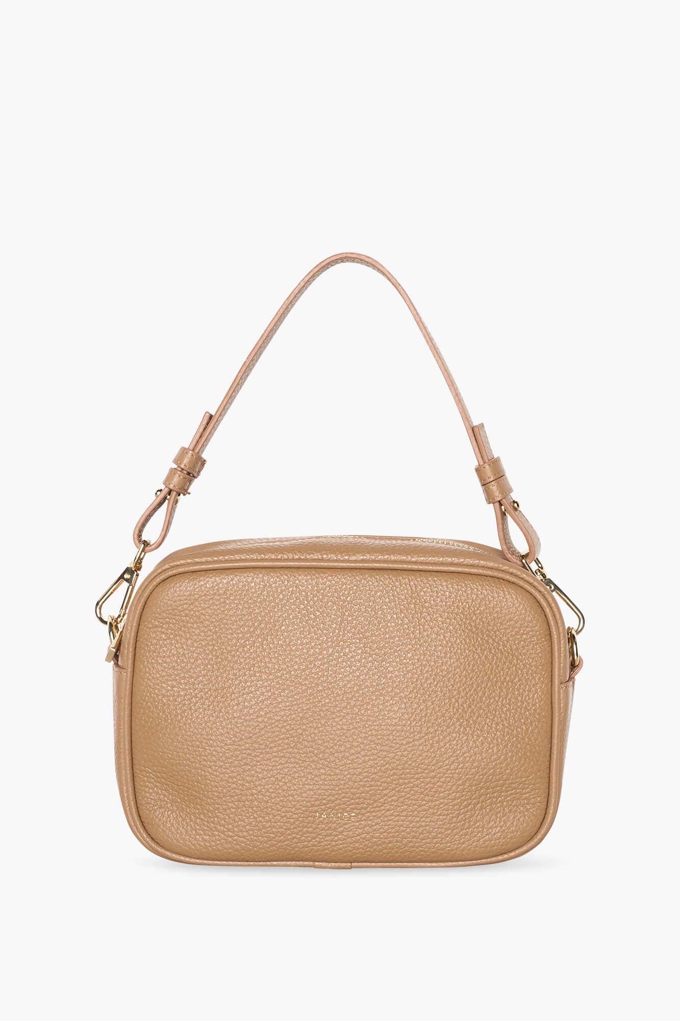 Leren Crossbody Dames Bruce Cognac