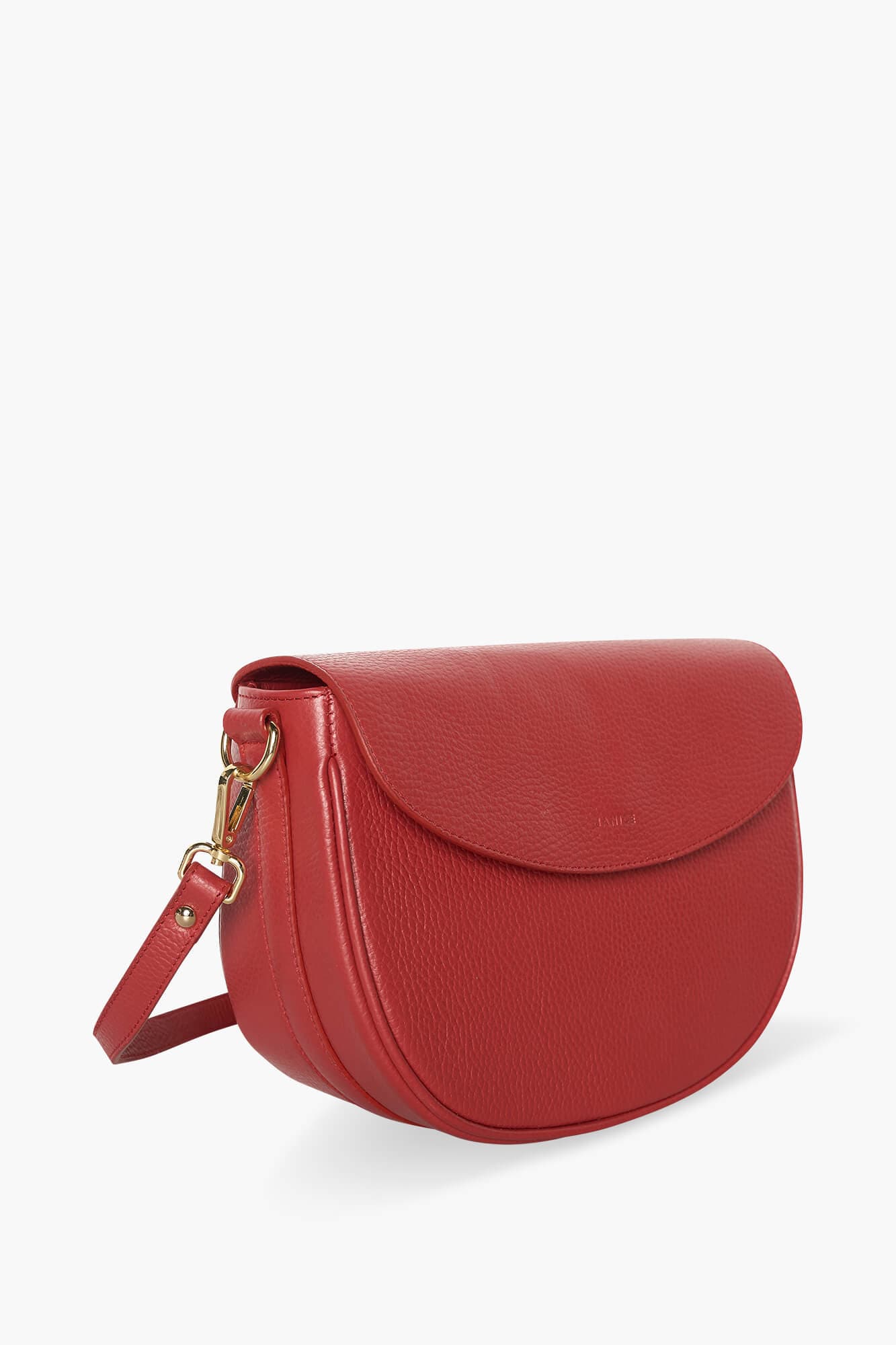 Leren Schoudertas Dames Tayler Rood - 5