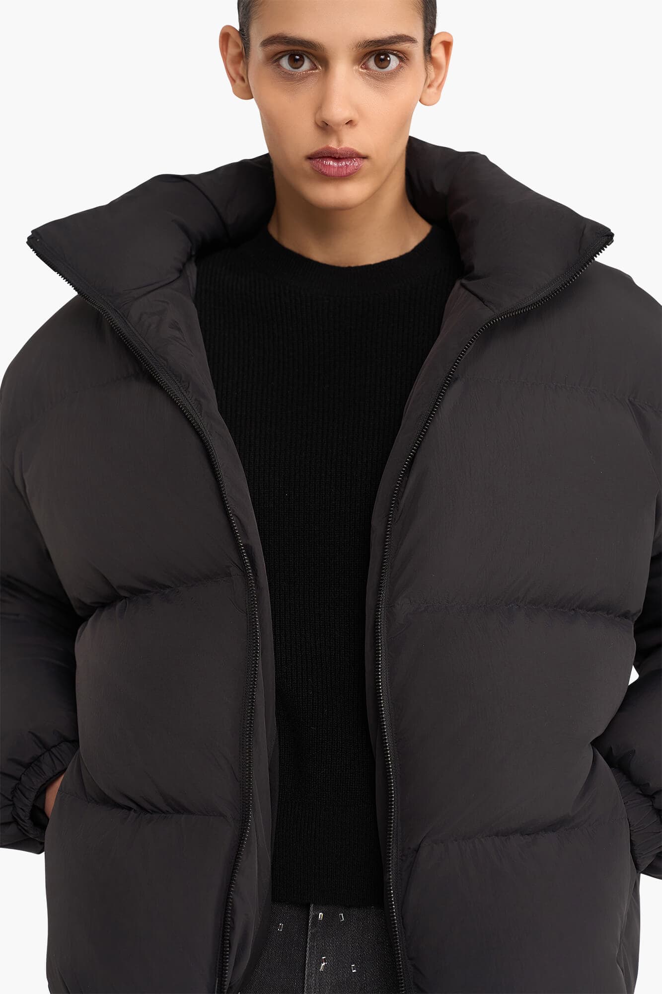 Puffer Jas Dames Jax Zwart - 4