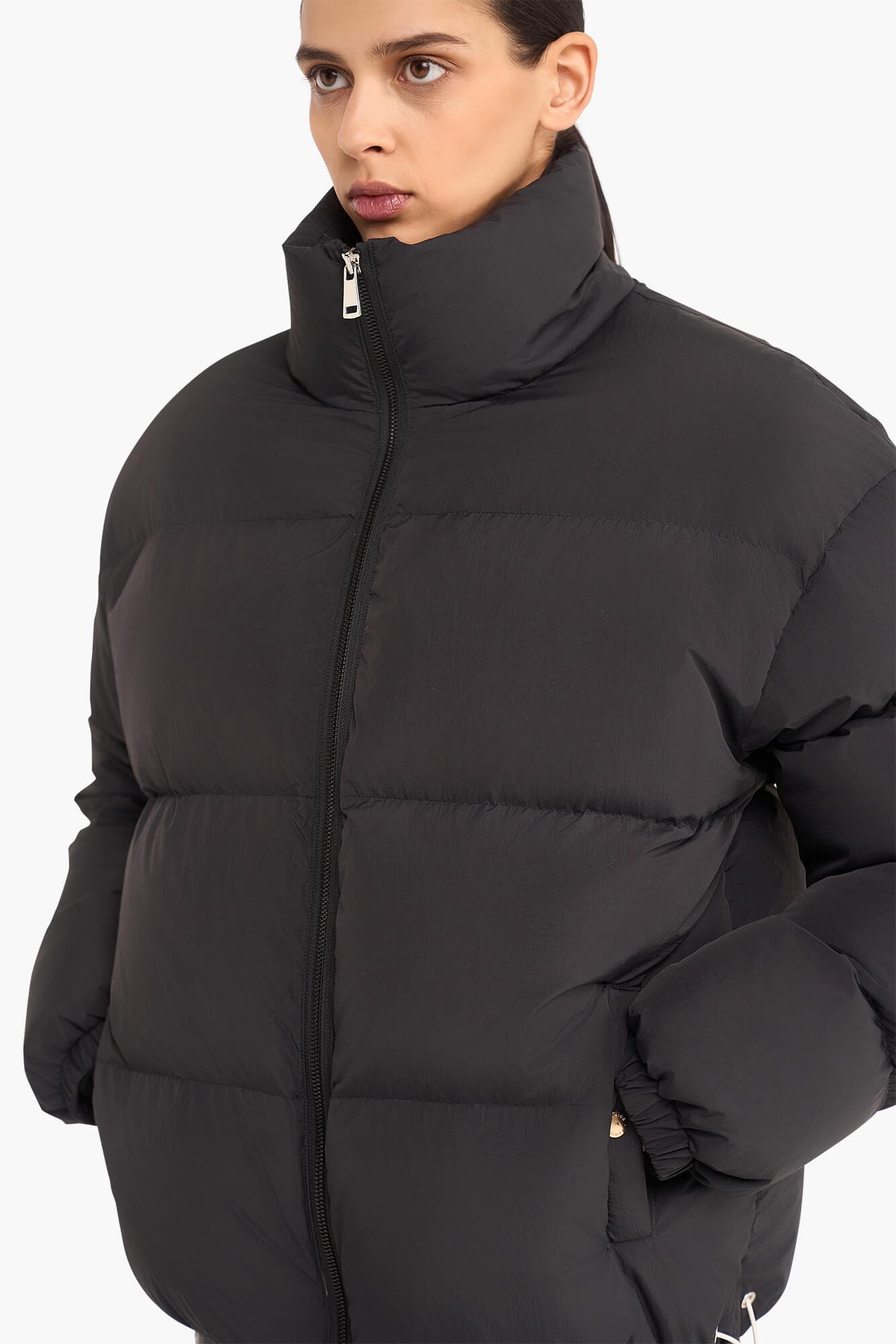 Puffer Jas Dames Jax Zwart - alternatieve afbeelding