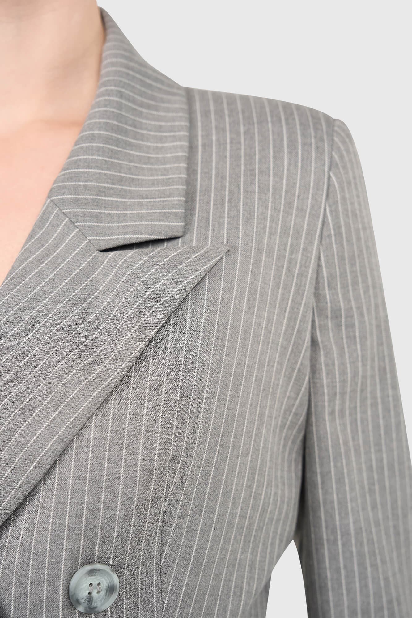 Stan Blazer Grijze Streep - 3