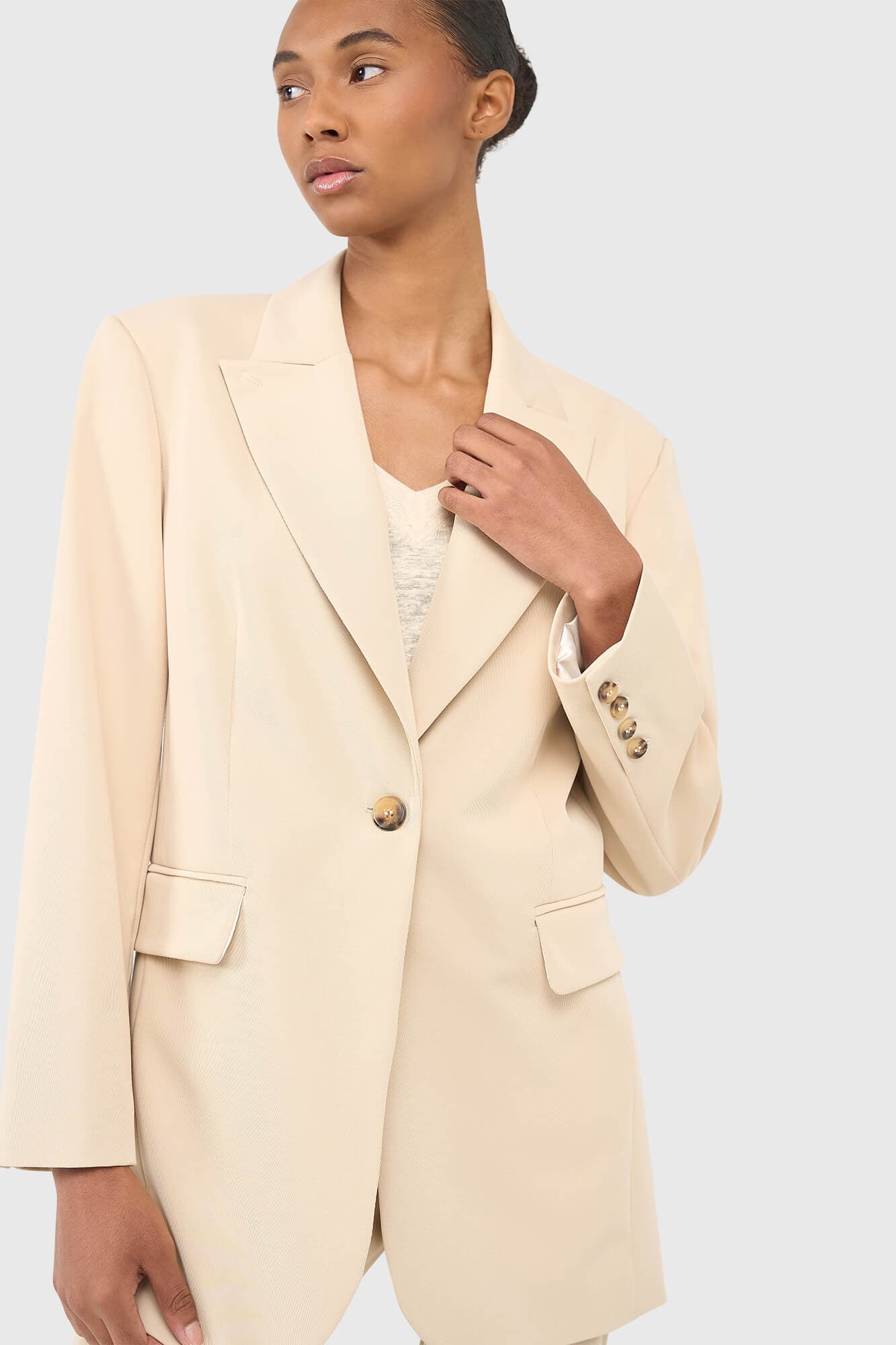 Hank Blazer Beige - alternatieve afbeelding