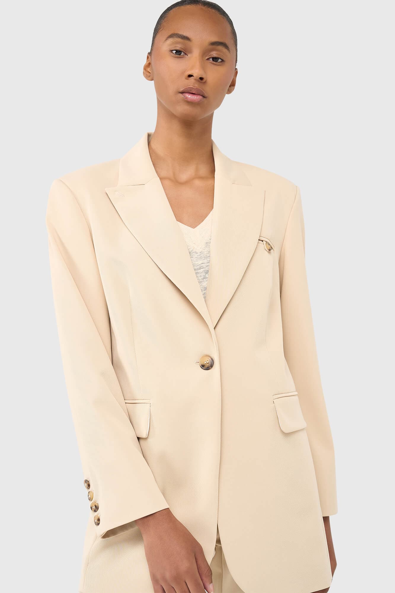 Hank Blazer Beige - 5