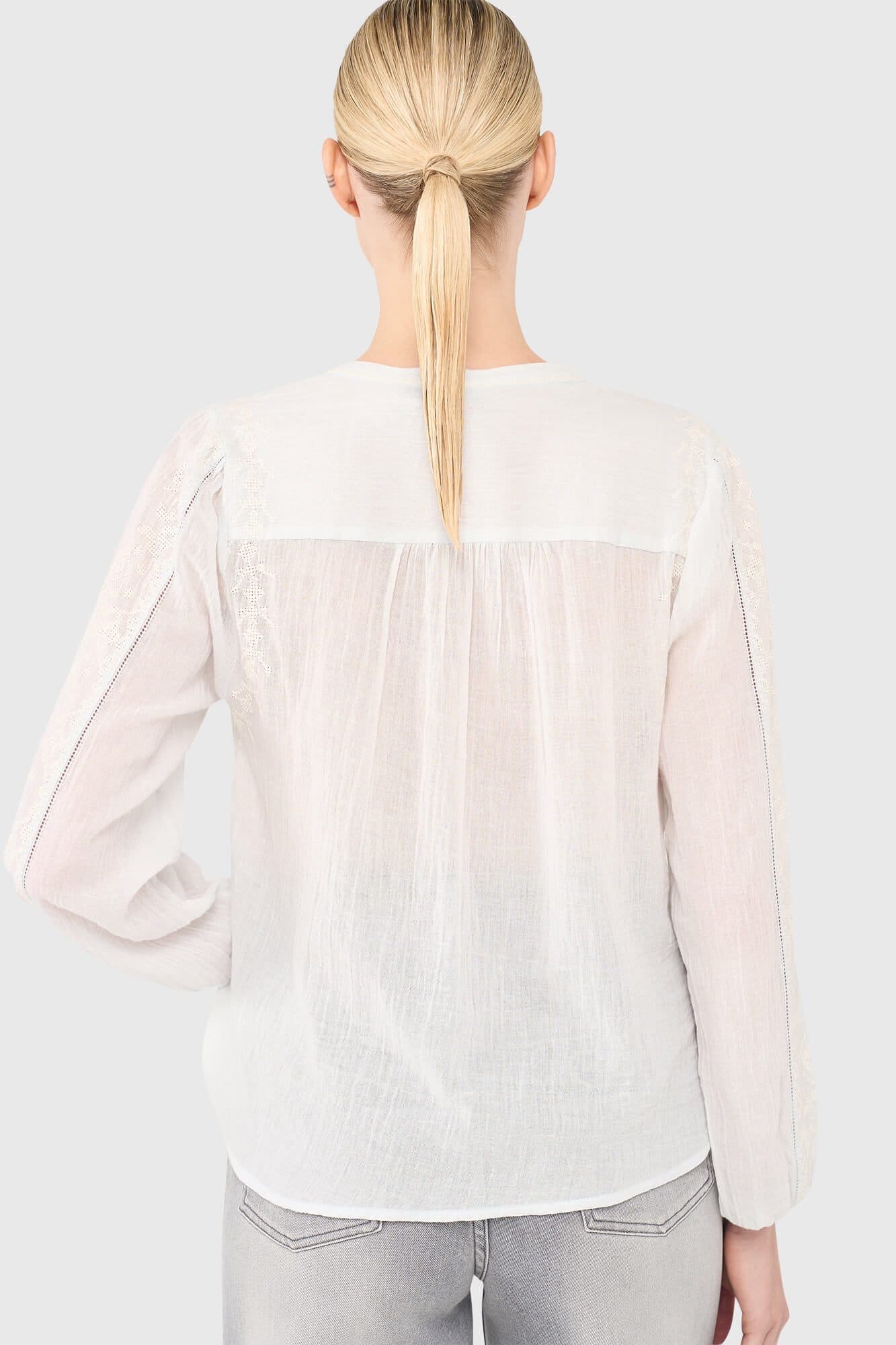 Austin Blouse Licht Blauw - 3