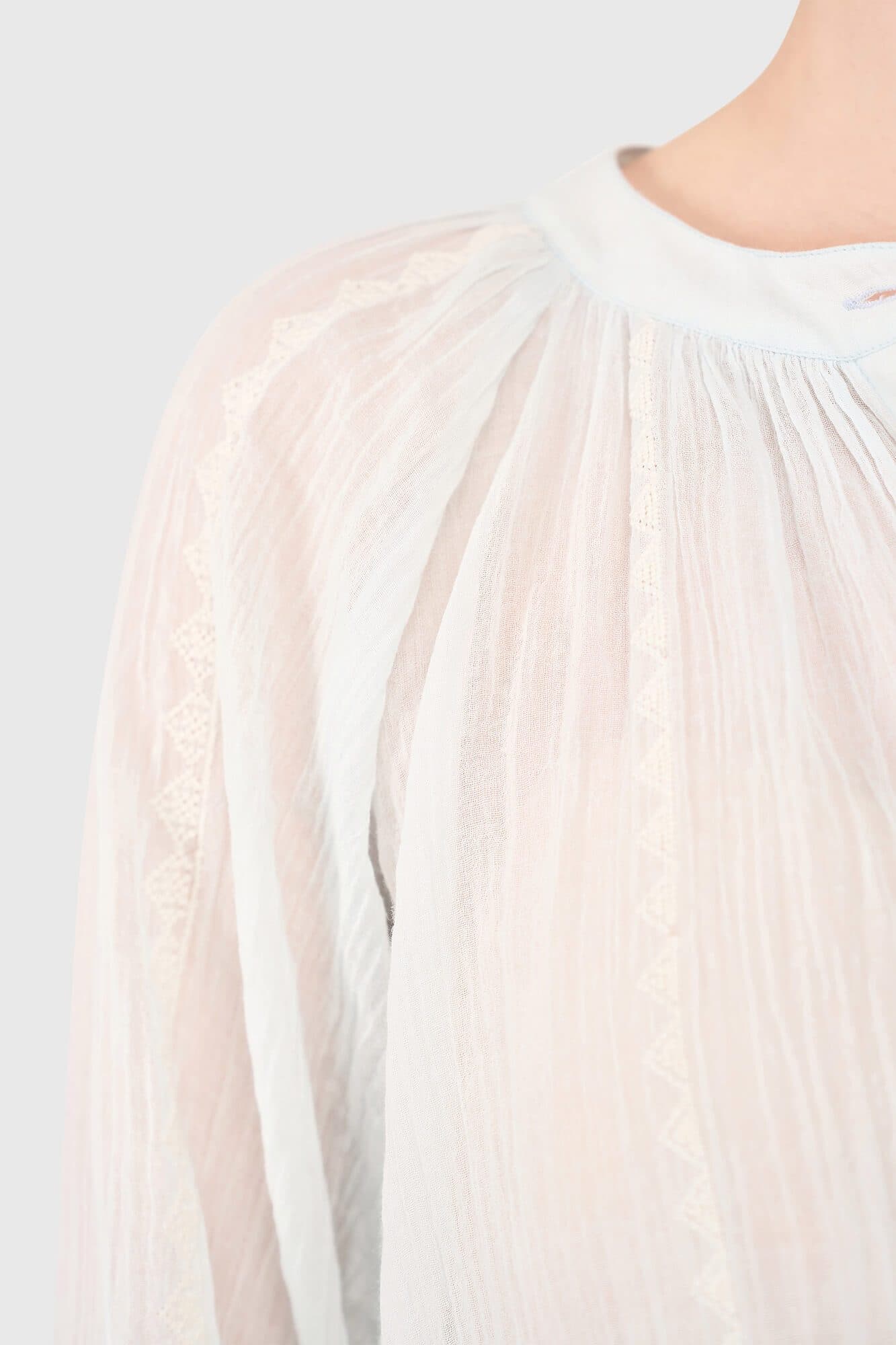 Beau Blouse Light Blauw - 3