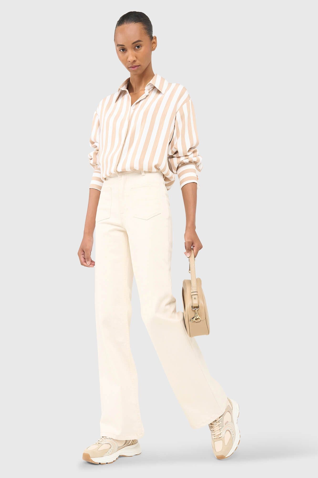 Ilan Blouse Beige - 4