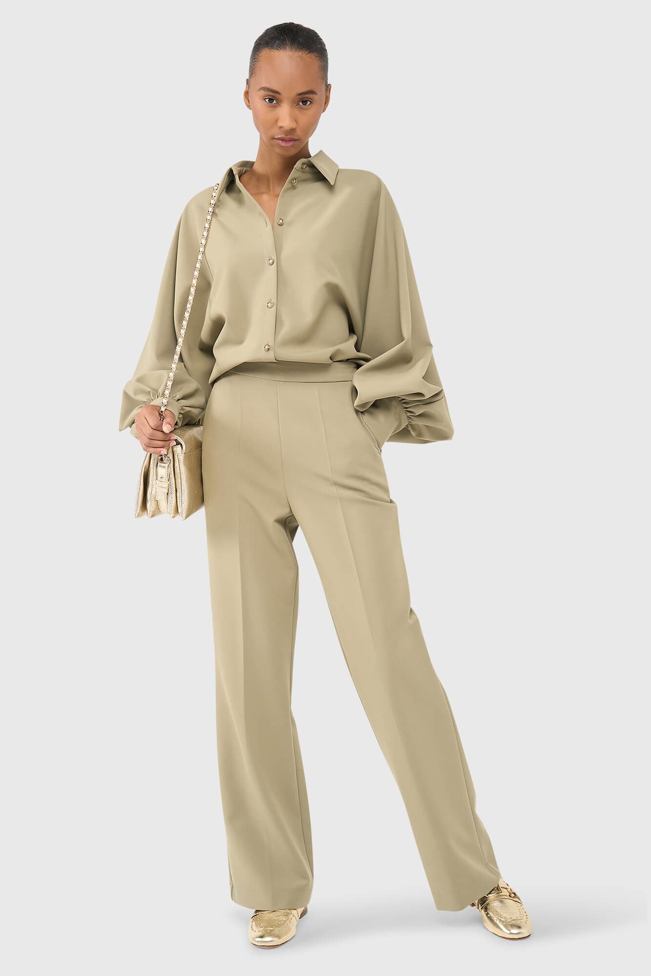 Stone Blouse Groen - 4