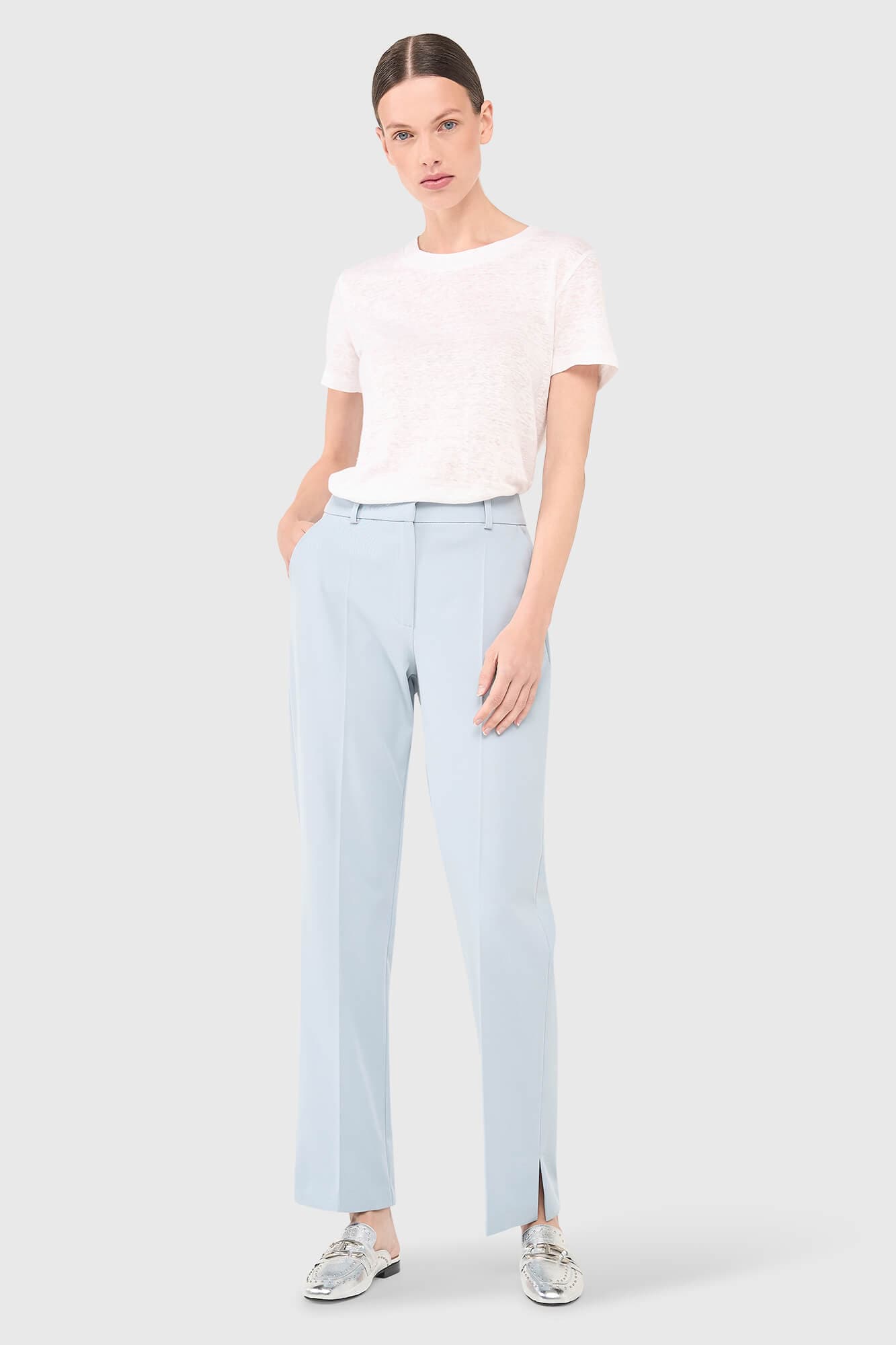 Marc Broek Licht Blauw - 4