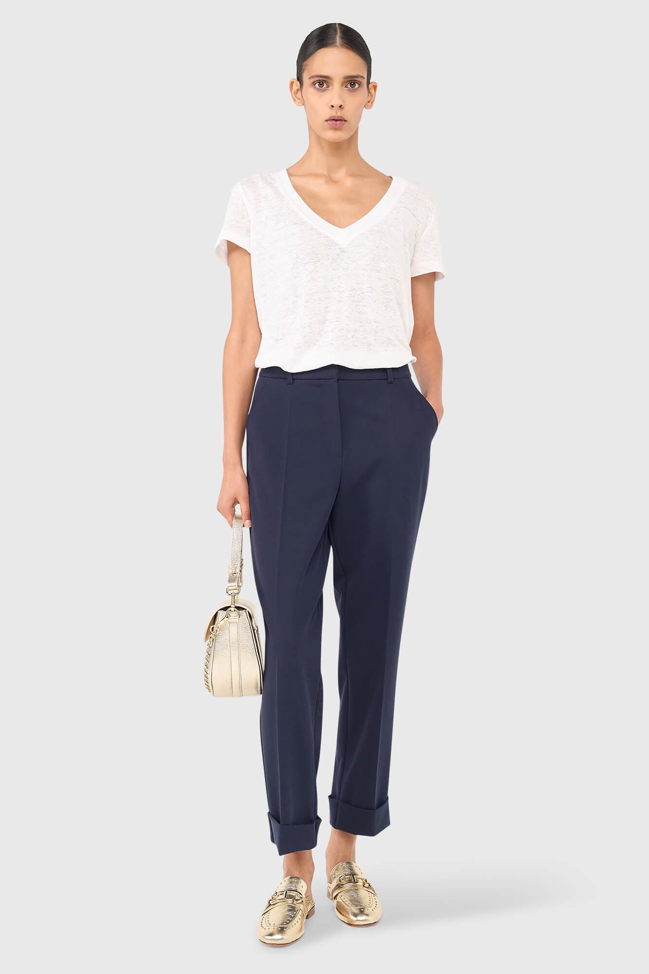 Sean Broek Donker Blauw