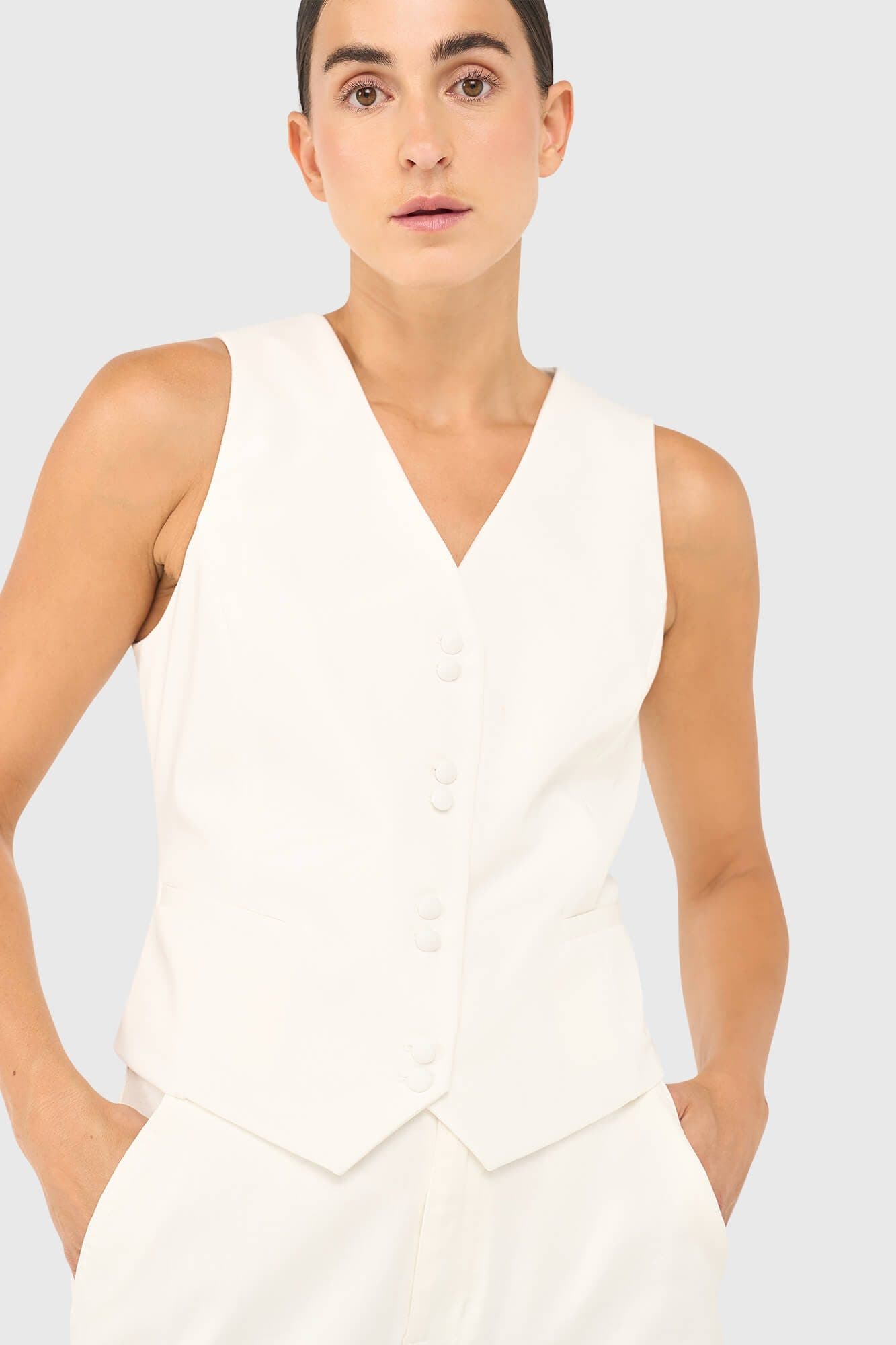 Dave Gilet Off-white - alternatieve afbeelding