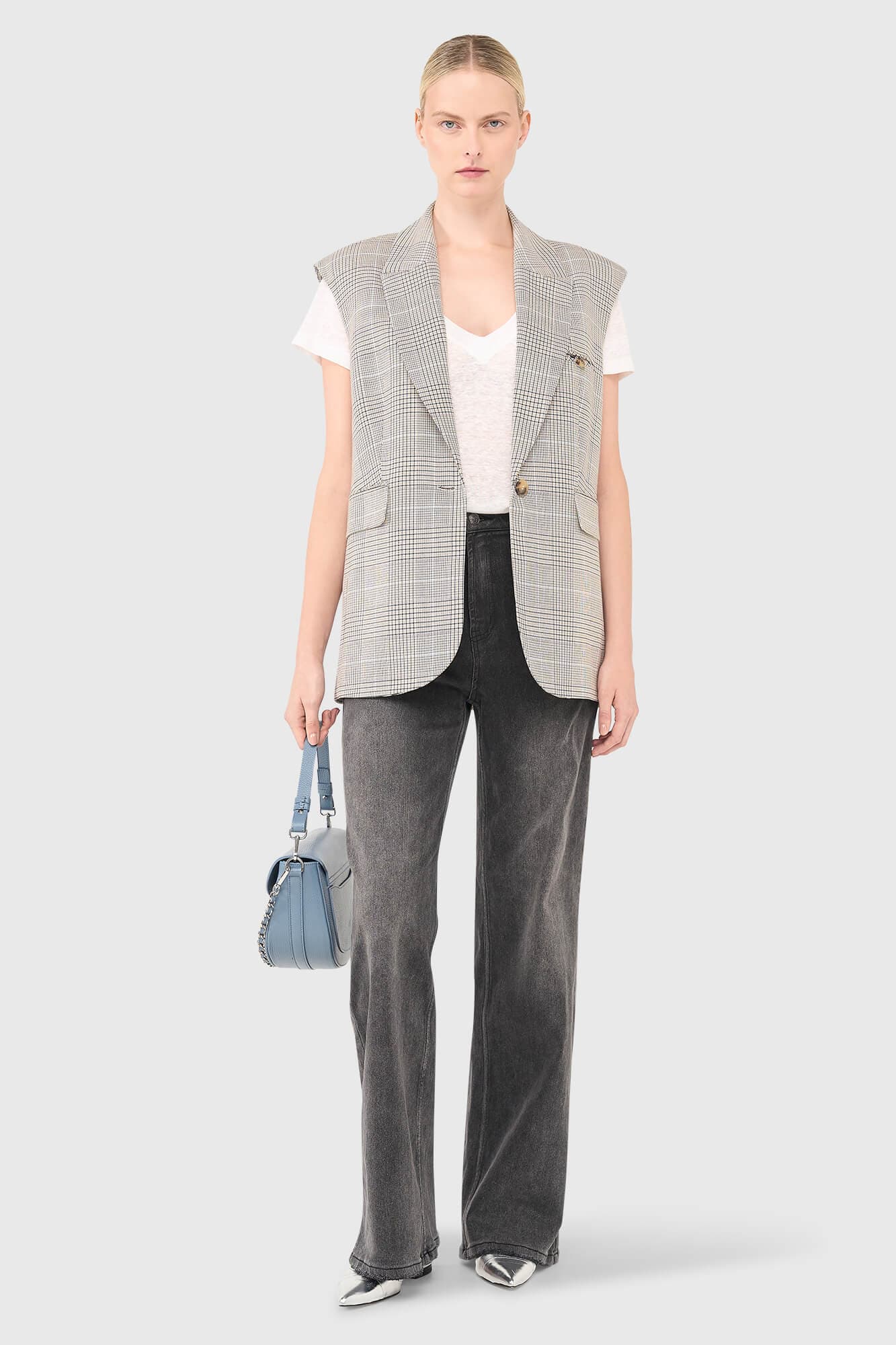 Marvin Blazer Beige Ruit