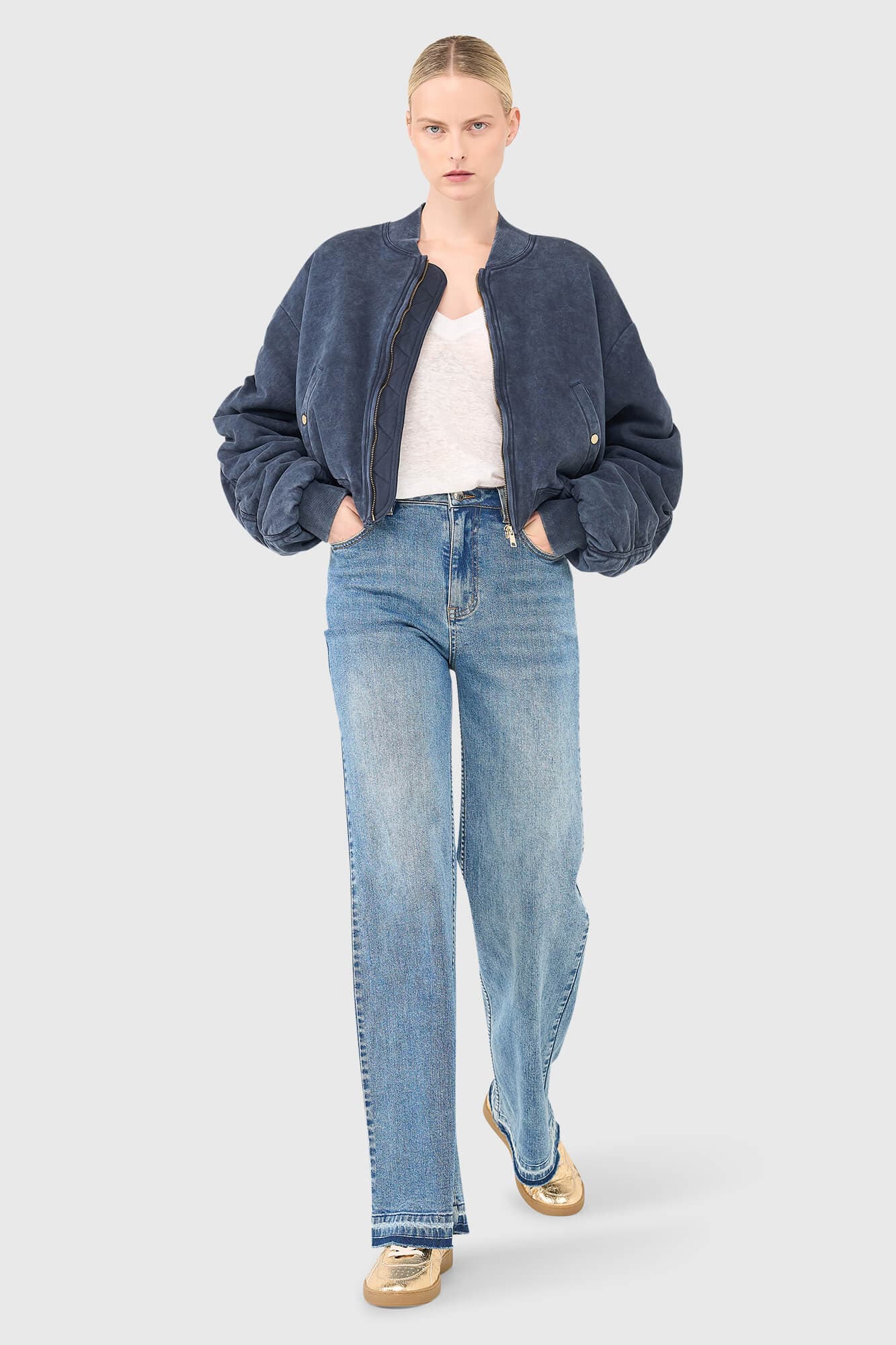 Lexx Bomberjack Blauw - 4