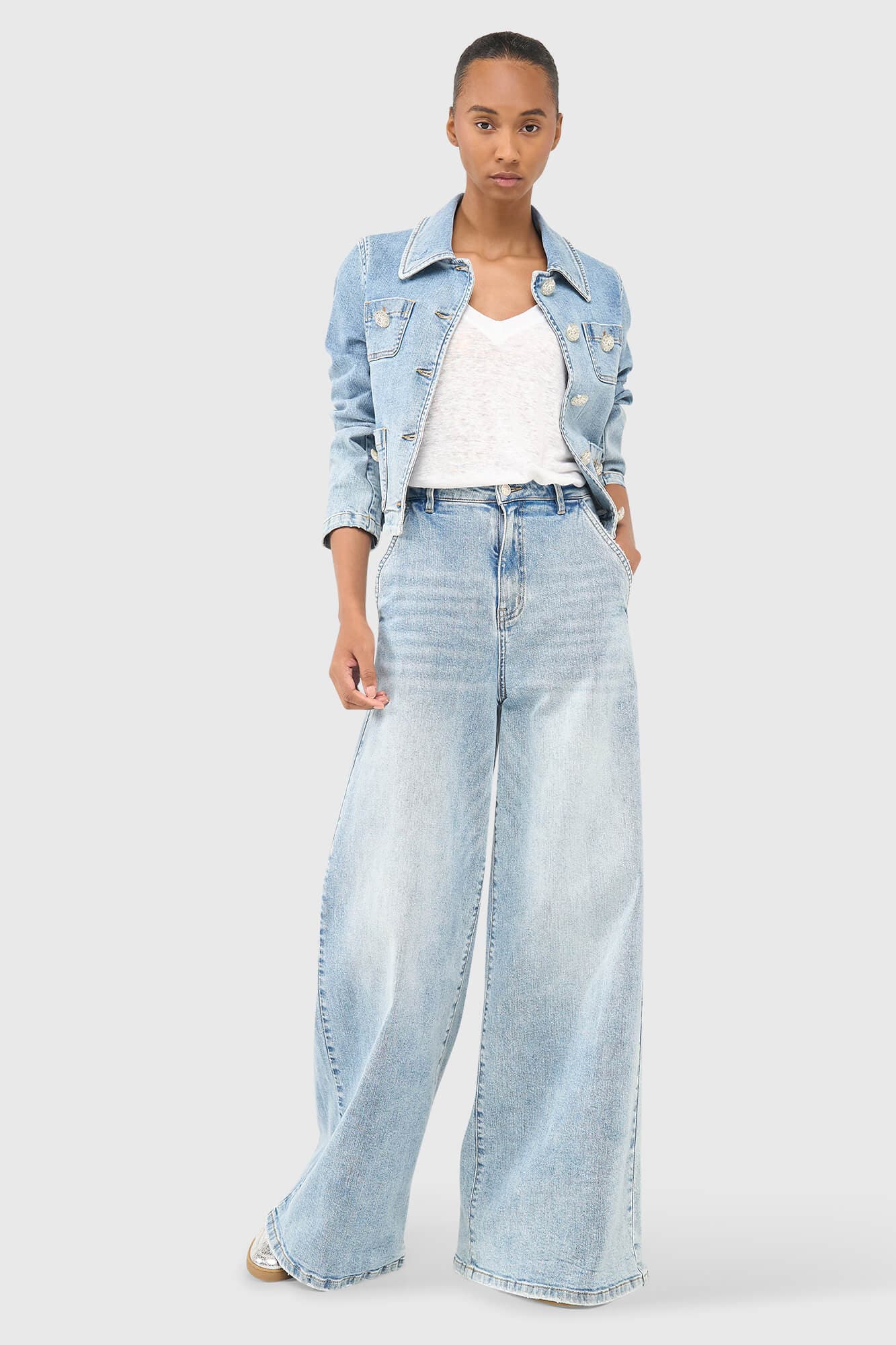 Tatum Spijkerjack Denim - 4