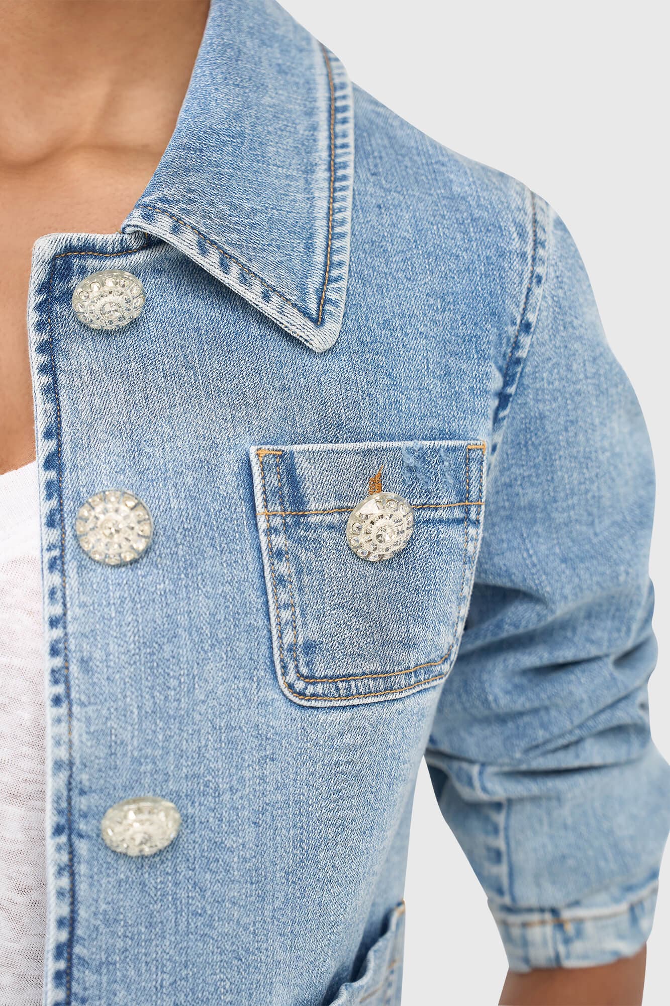 Tatum Spijkerjack Denim - 3