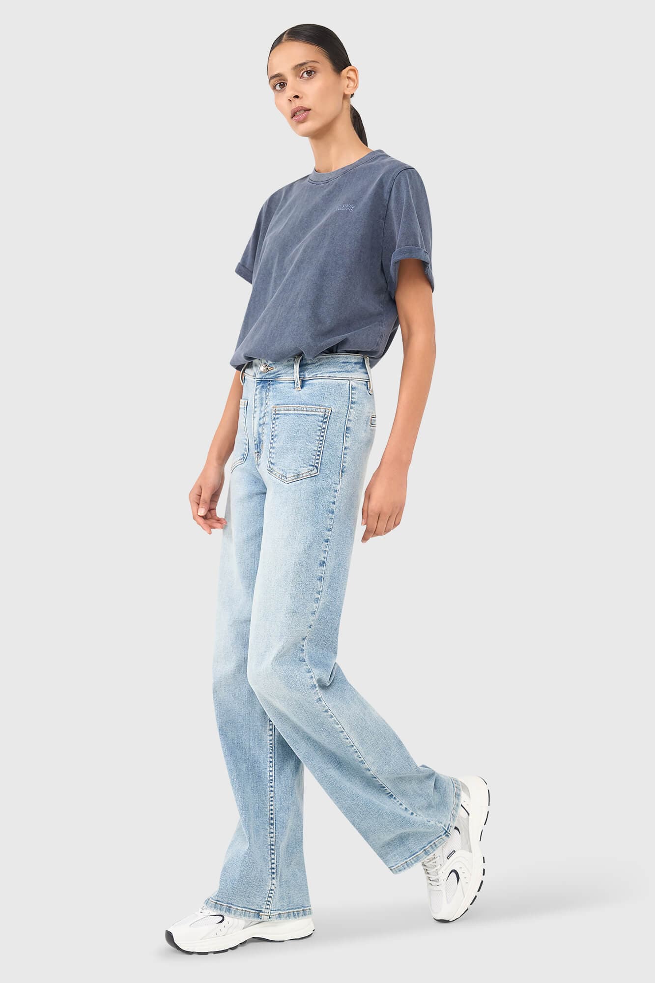 Jagger Jeans Blauw 435 - 5