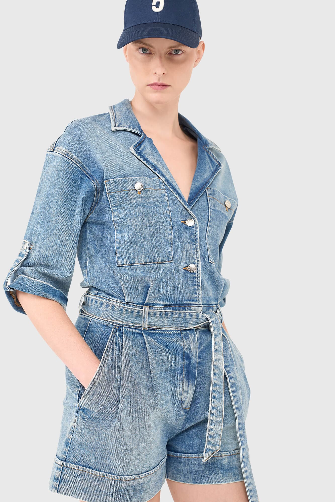 Asher Jumpsuits Blauw 277 - alternatieve afbeelding