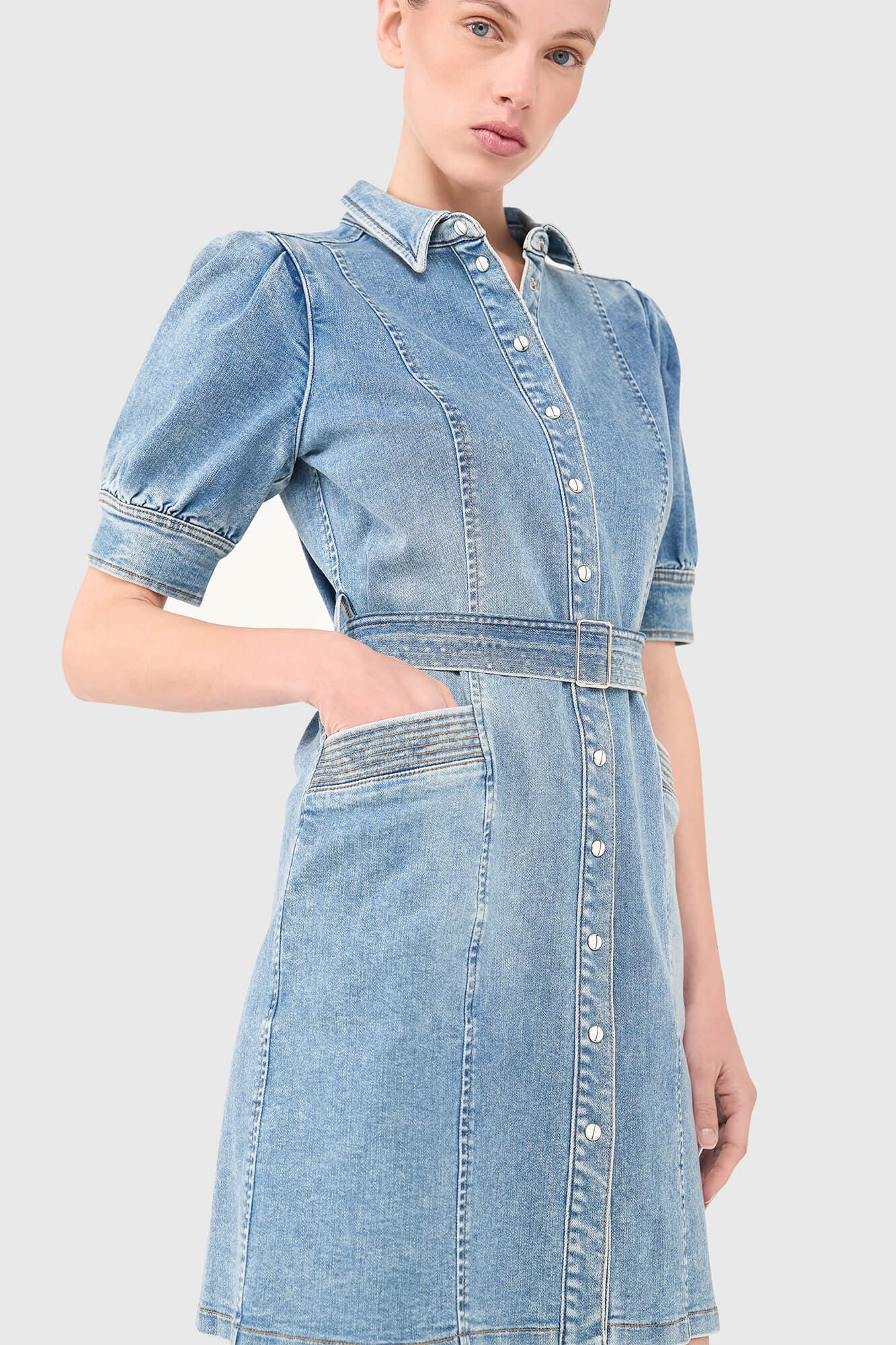 Bodhi Jurk Blauw 277 - alternatieve afbeelding