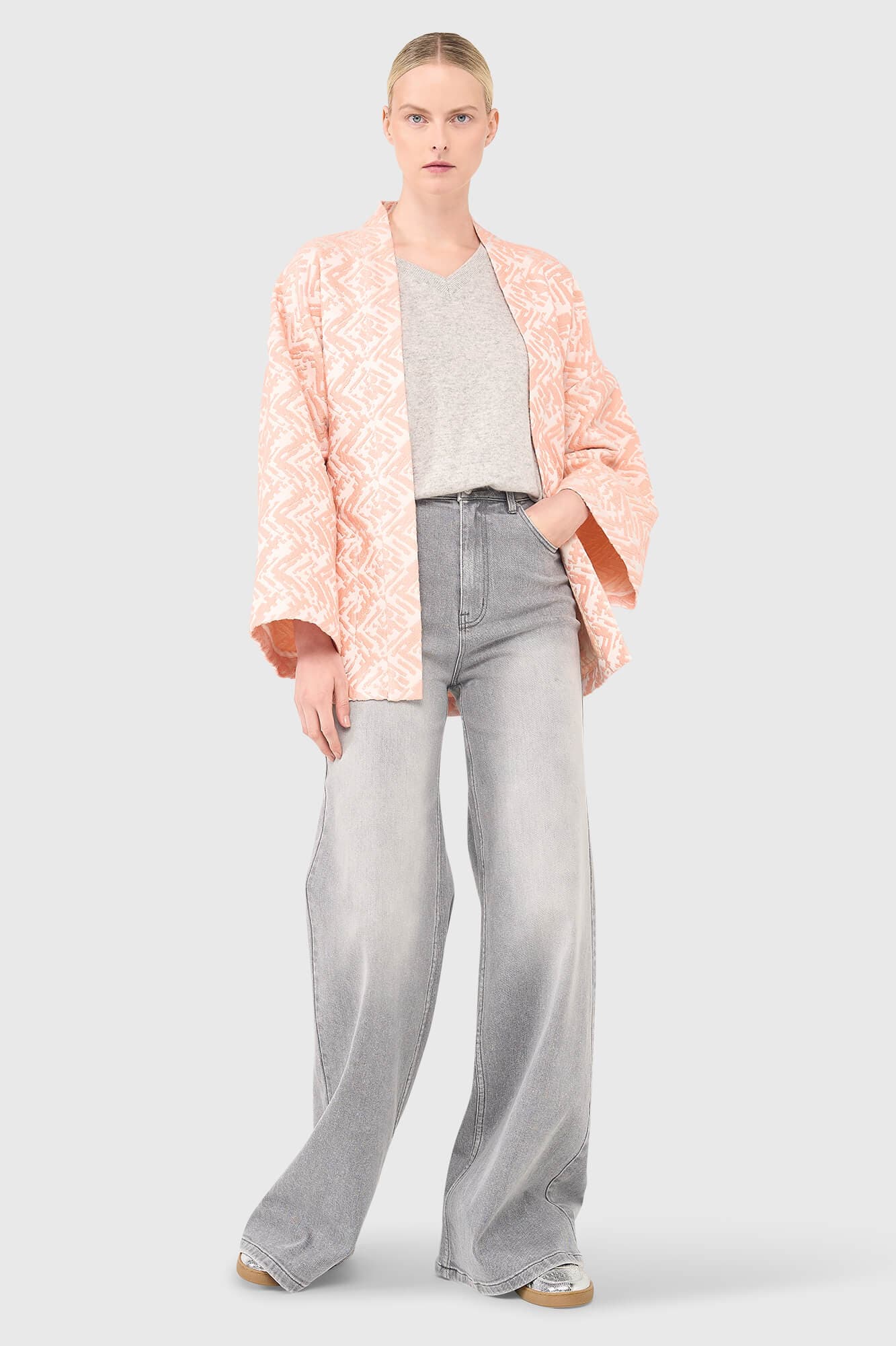 Preston Kimono Jas Peach - 5