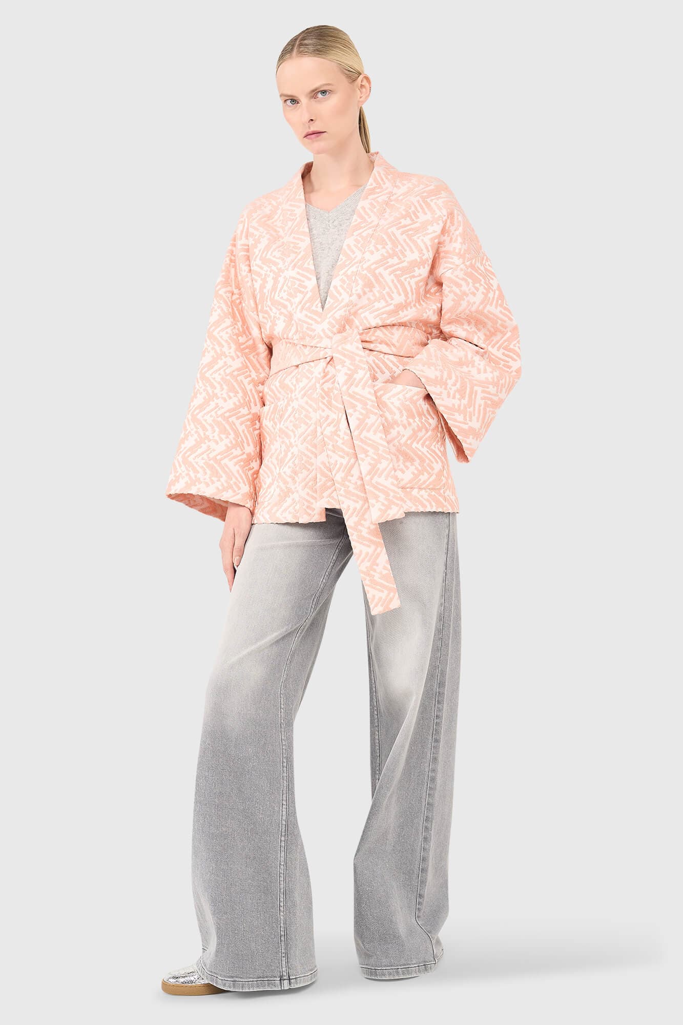 Preston Kimono Jas Peach - 4