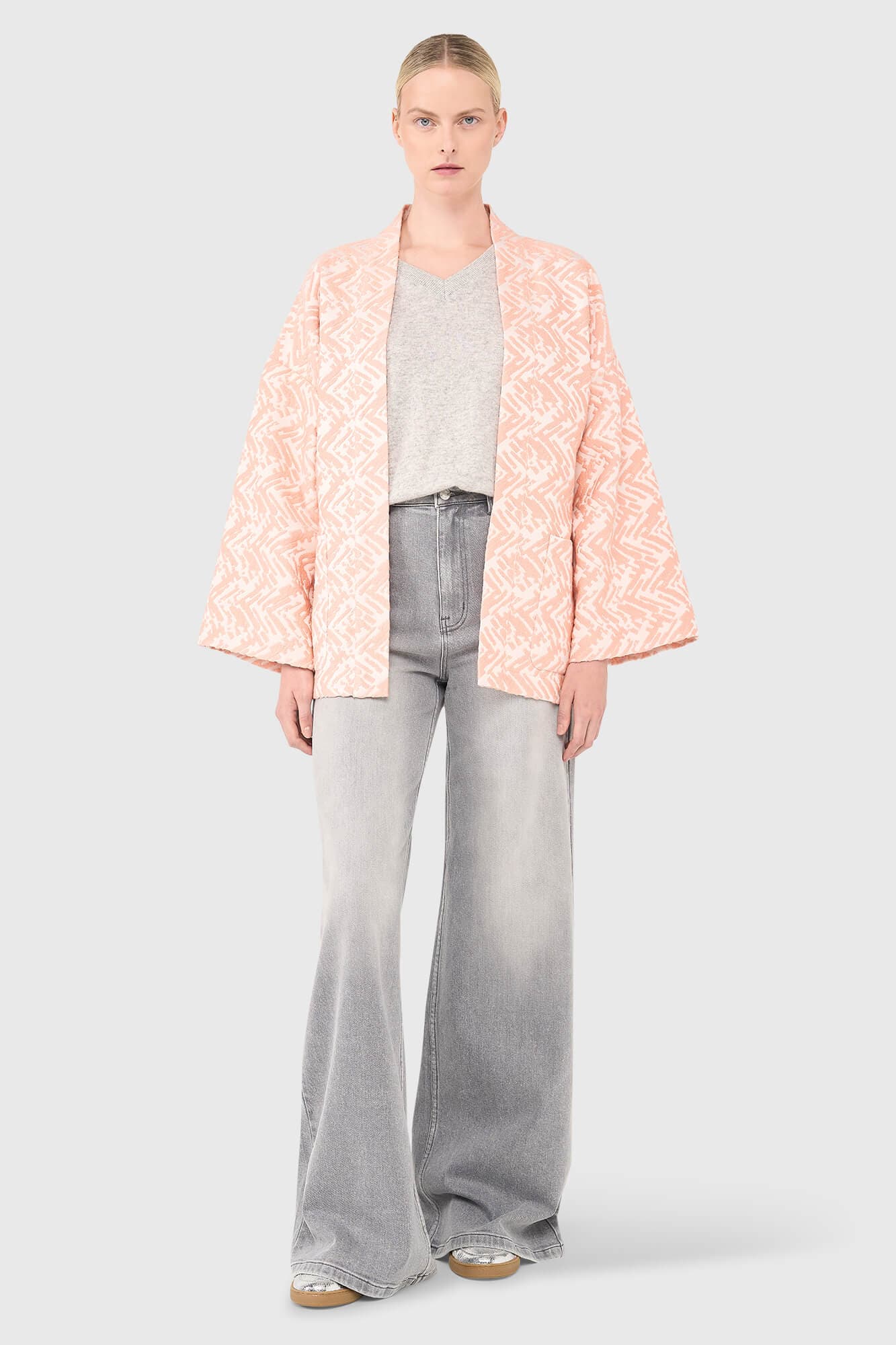 Preston Kimono Jas Peach