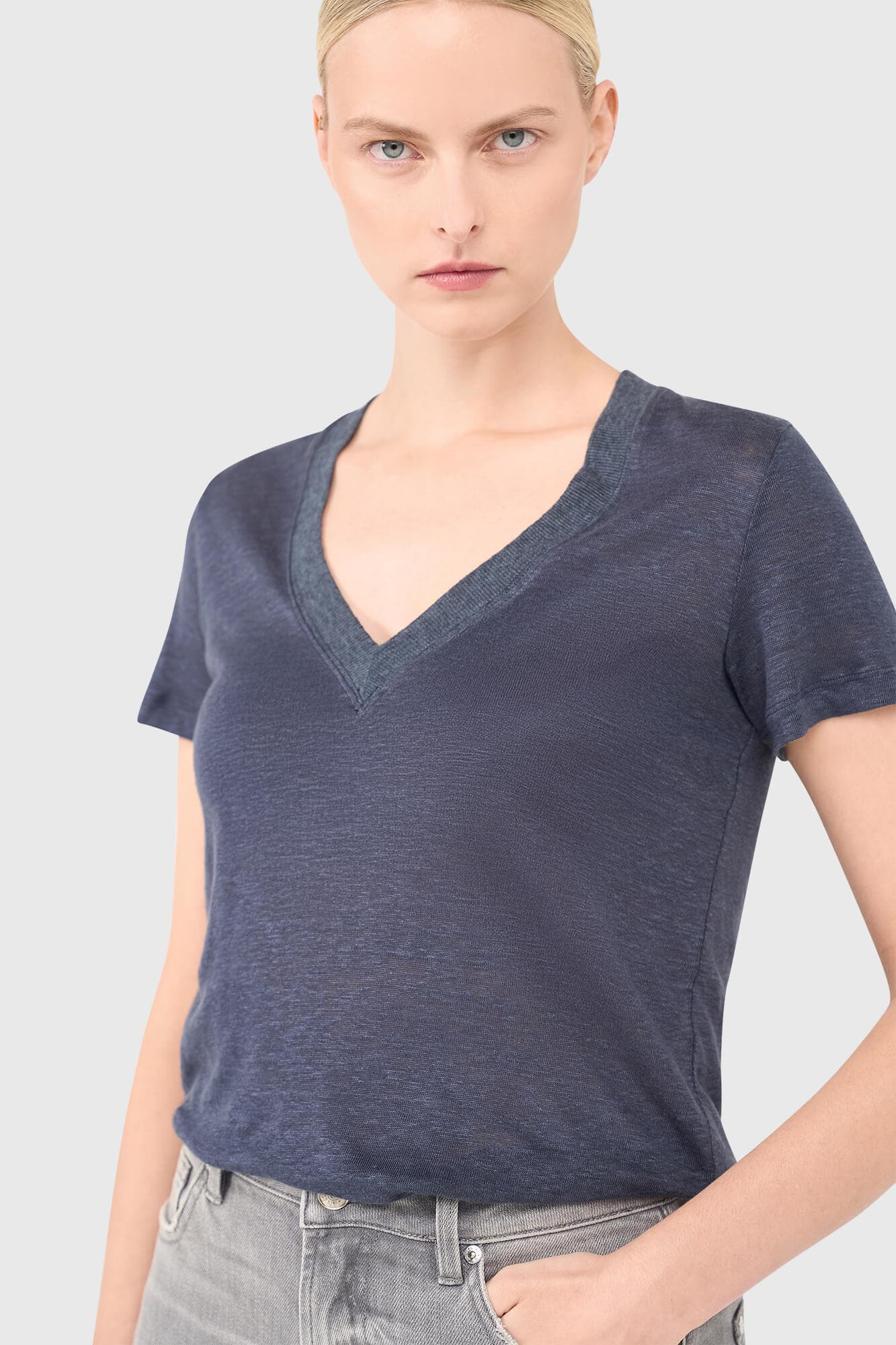 Lee Shirt Blauw - alternatieve afbeelding