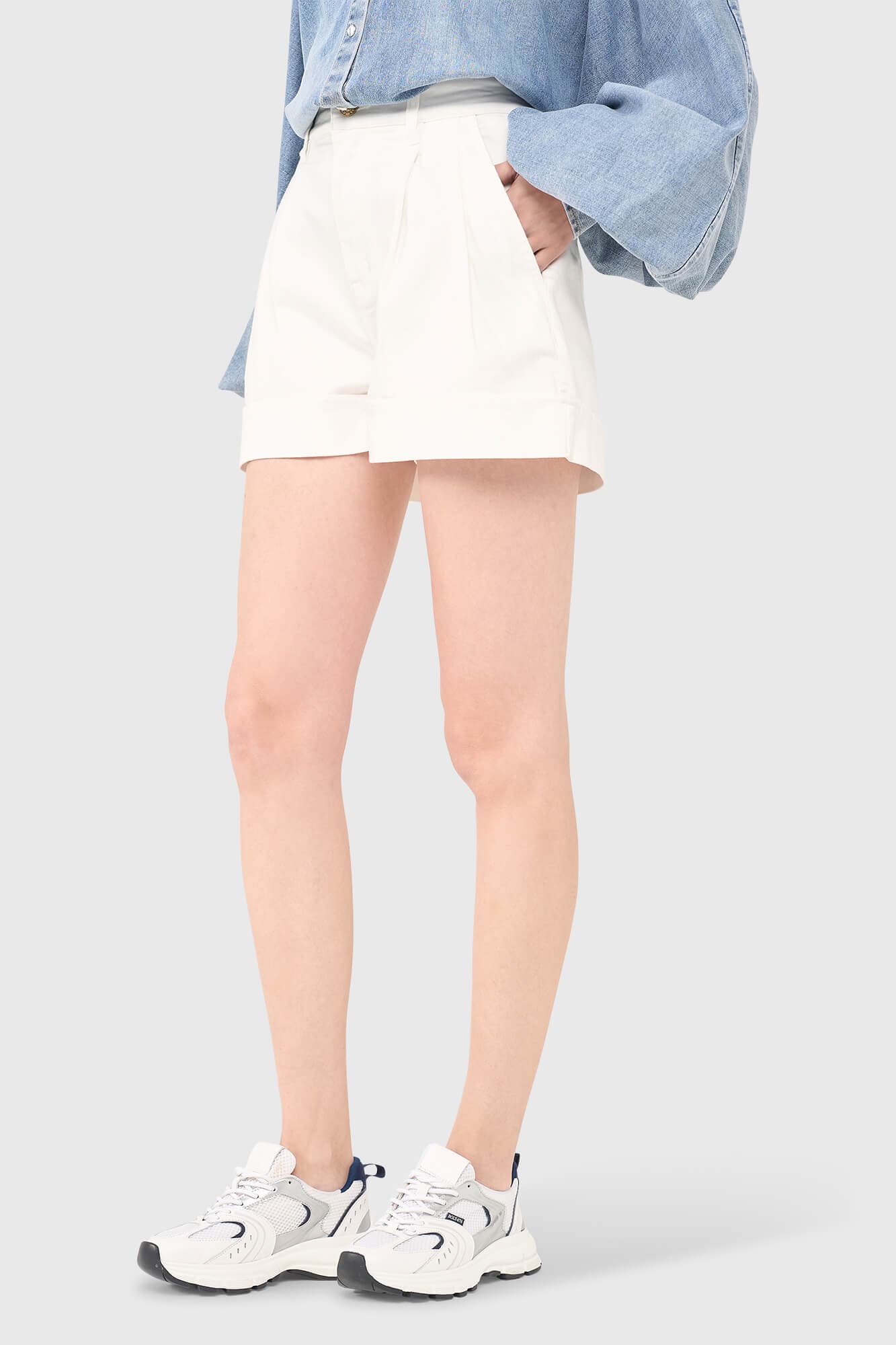 Arthur Denim Shorts Off White 000 - alternatieve afbeelding