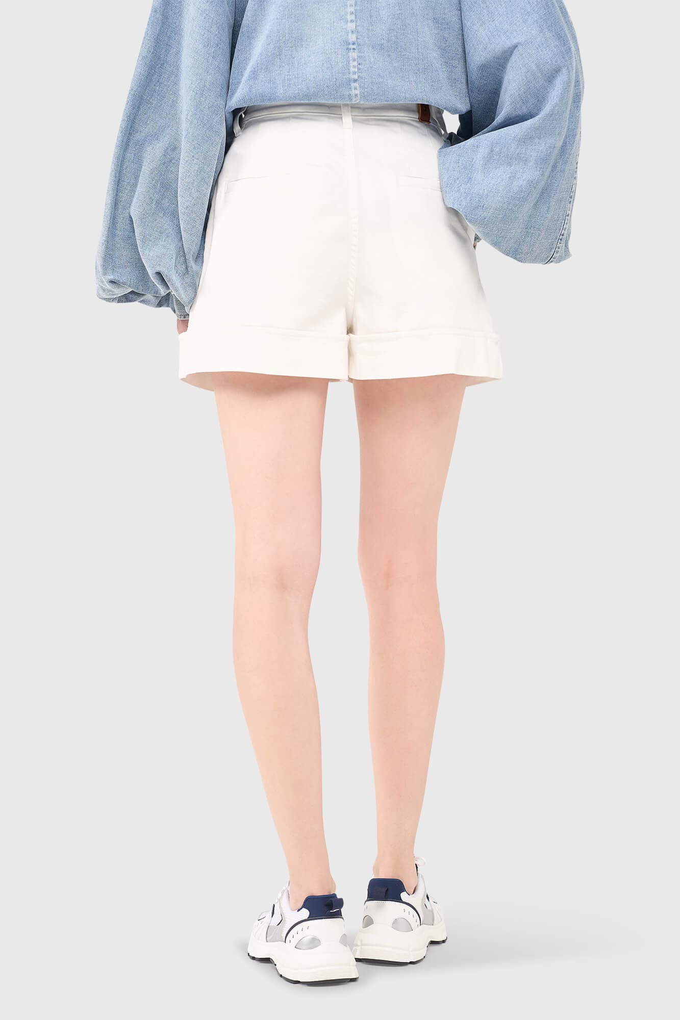 Arthur Denim Shorts Off White 000 - 4