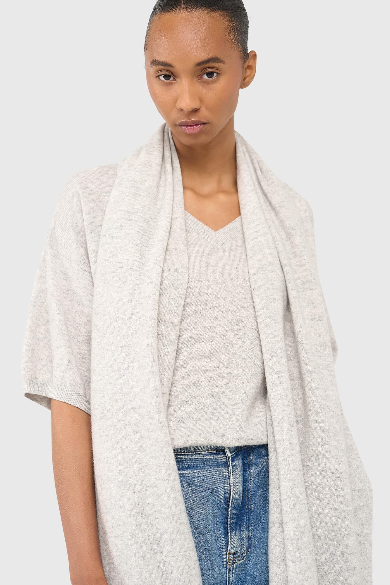 Santos Sjaal Grijs - 3