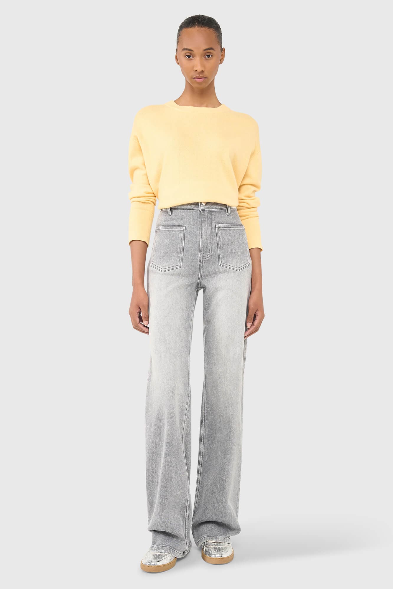 Jagger Jeans Grijs 110