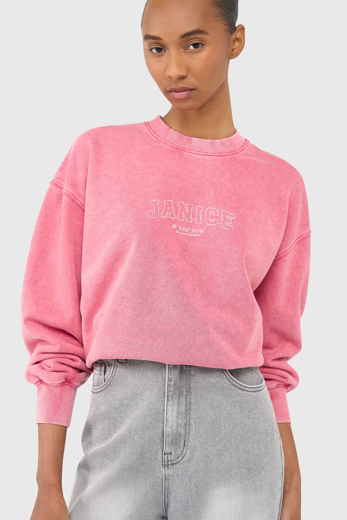 Andy Sweater Roze - alternatieve afbeelding