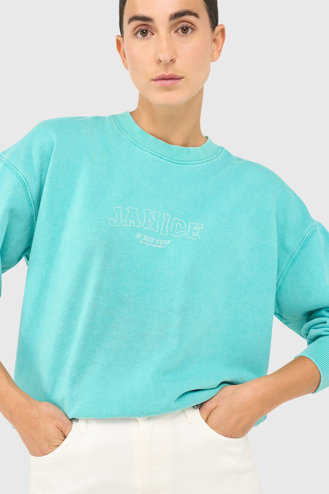 Andy Sweater Turquoise - 5
