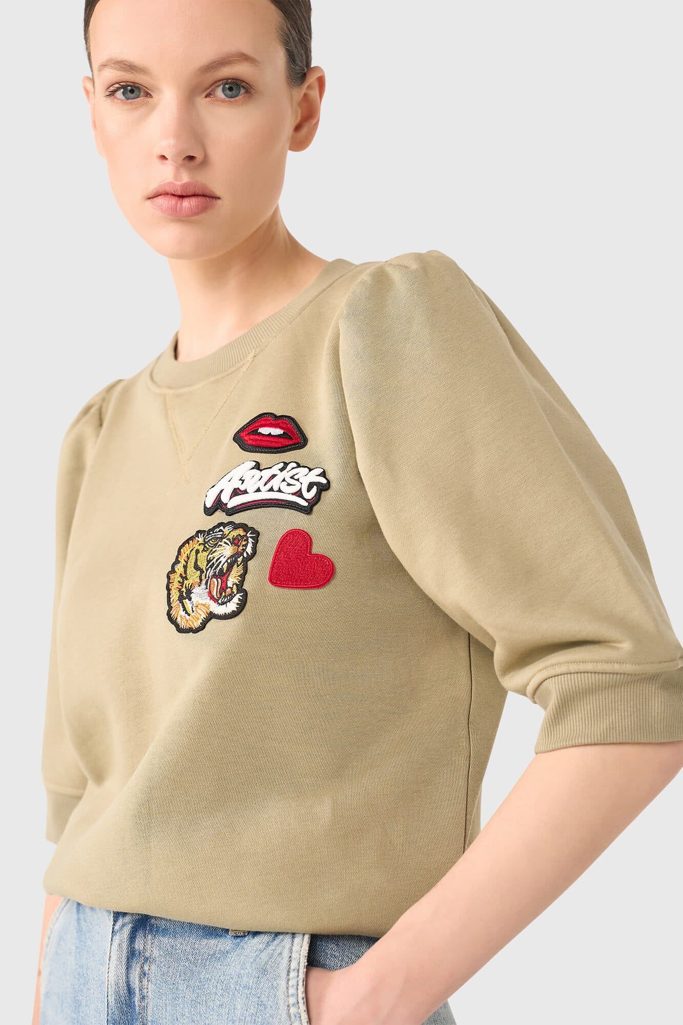 Frank Sweater Groen Patches - 5