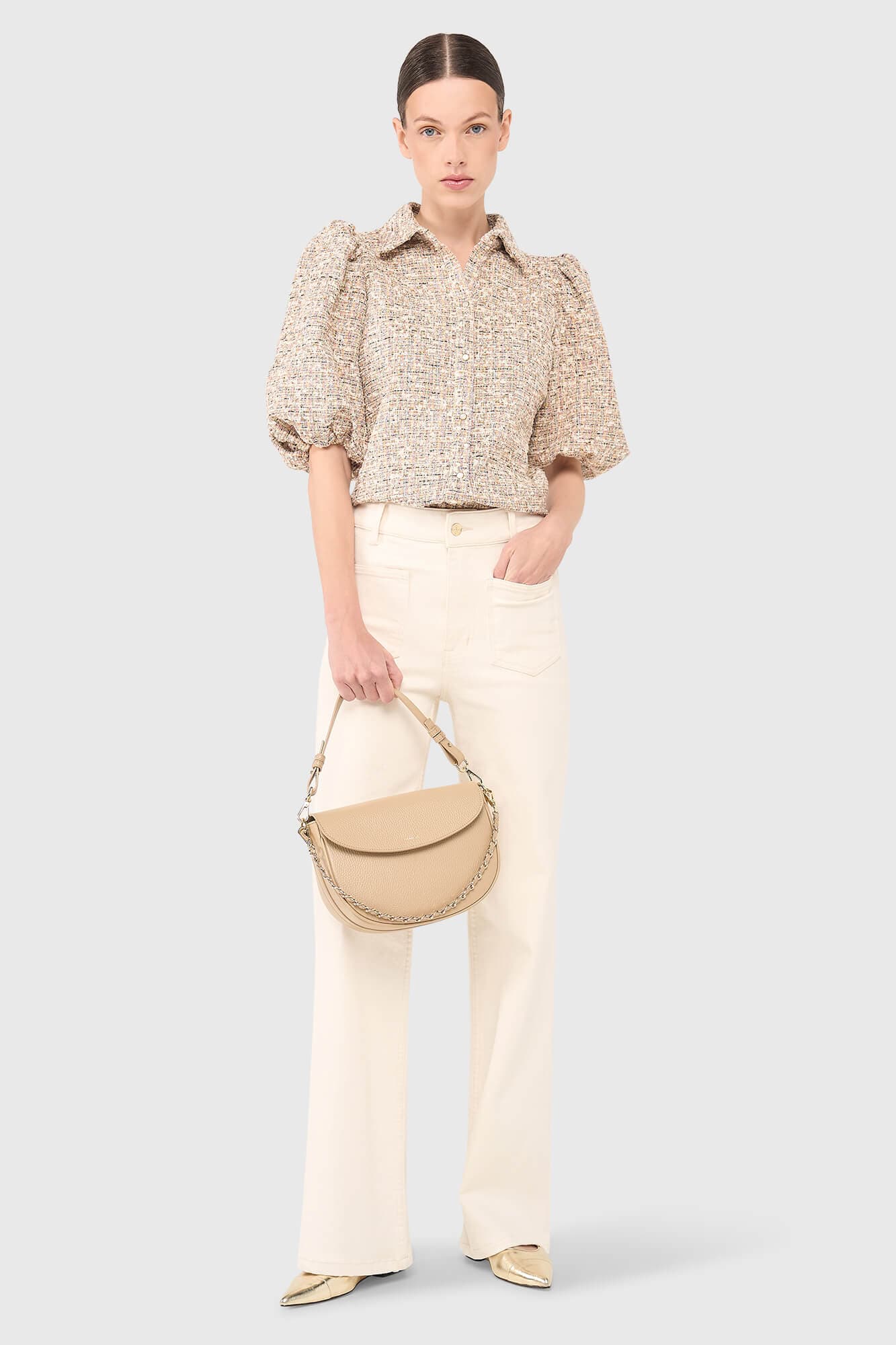 Lars Blouse Beige - 4