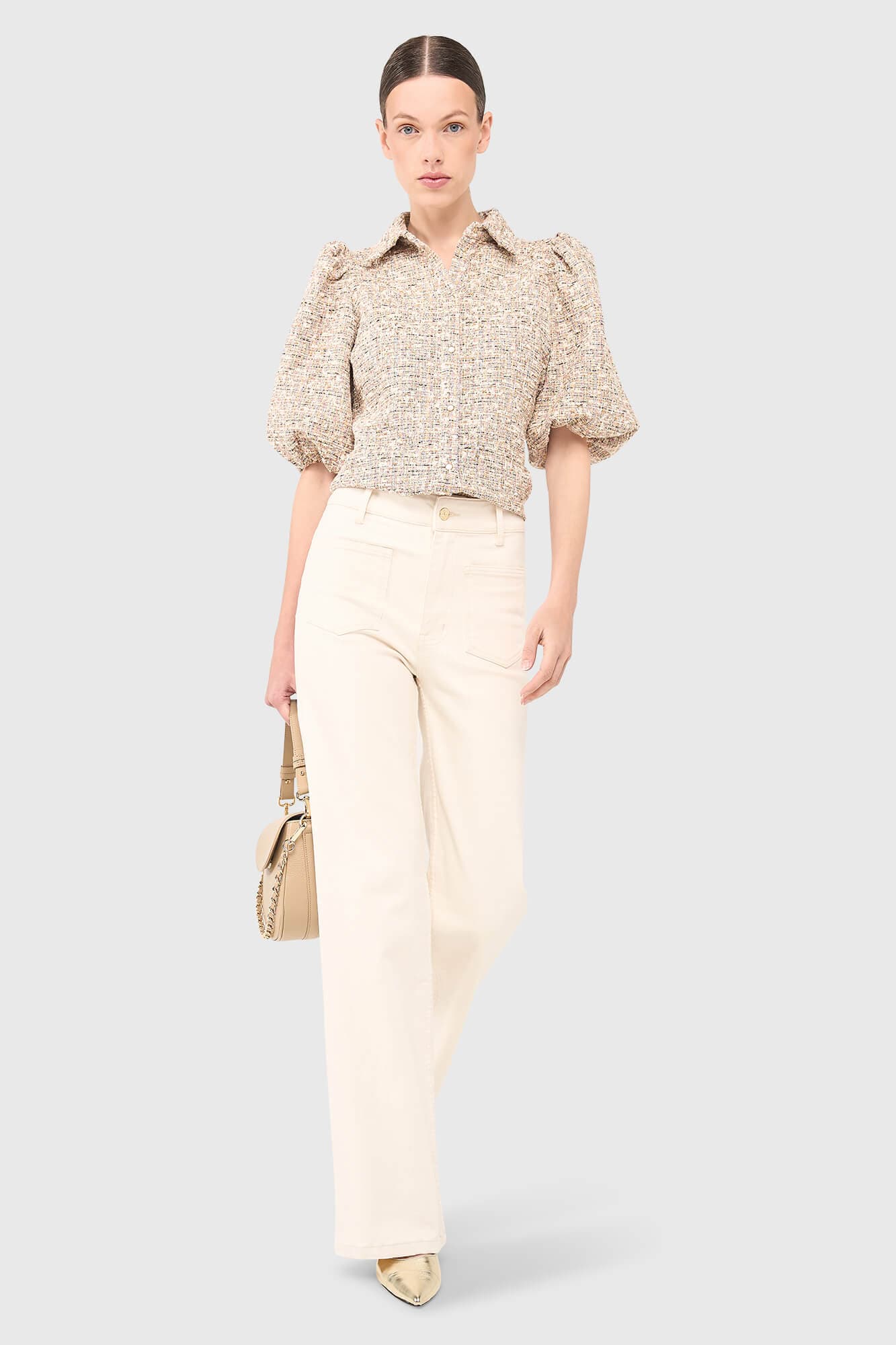 Lars Blouse Beige - 5