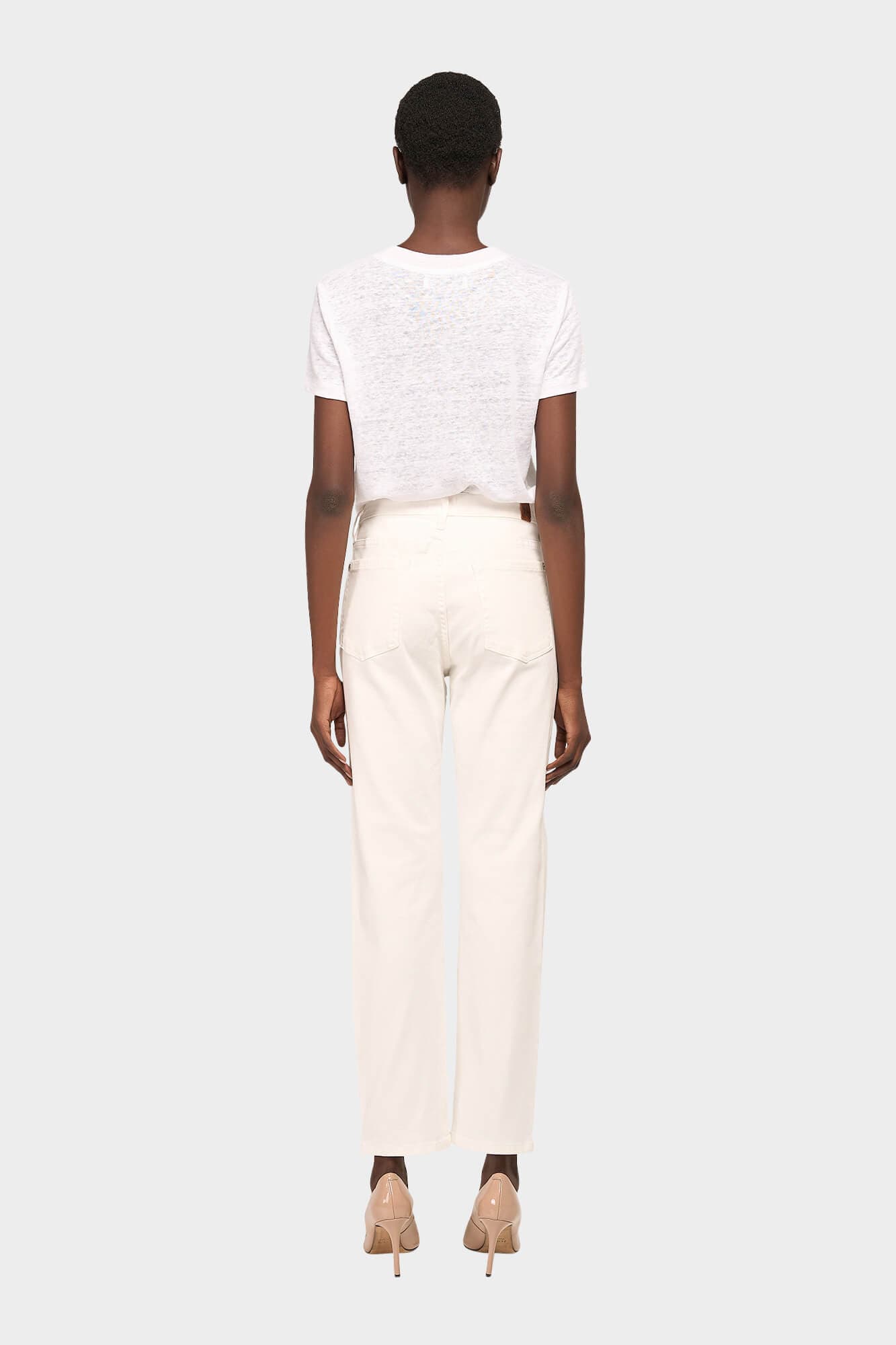 Witte Mom Jeans Cooper Off White 000 - 5