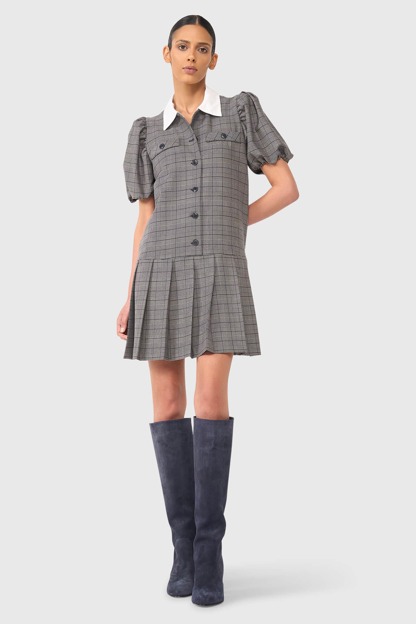 Roman Blauw Suede - 3