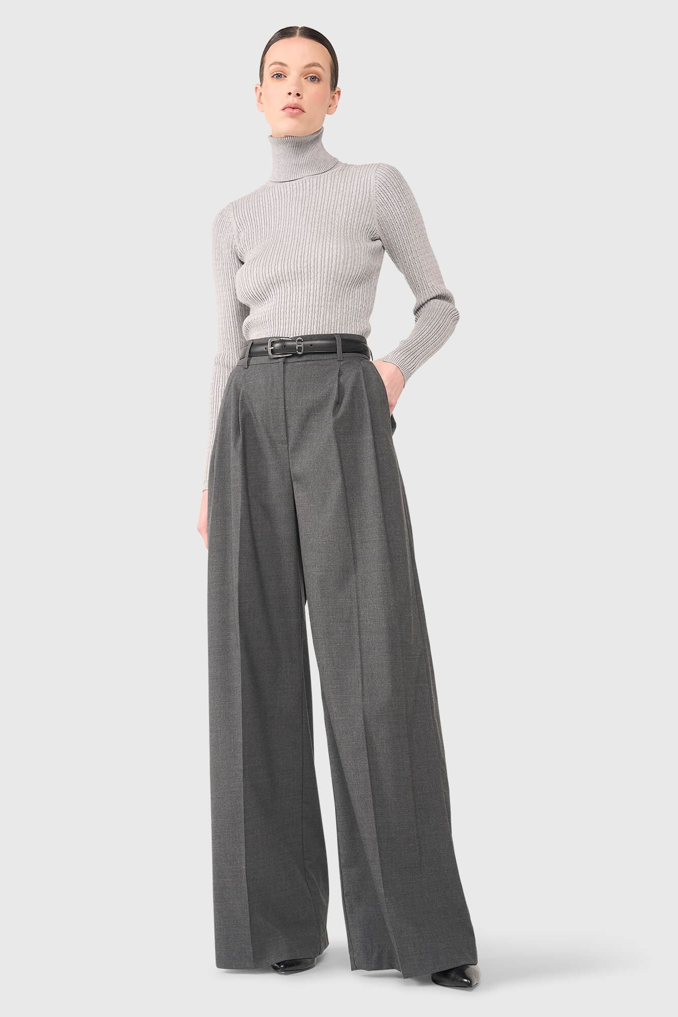 Dollar Pantalon Grijs - 5