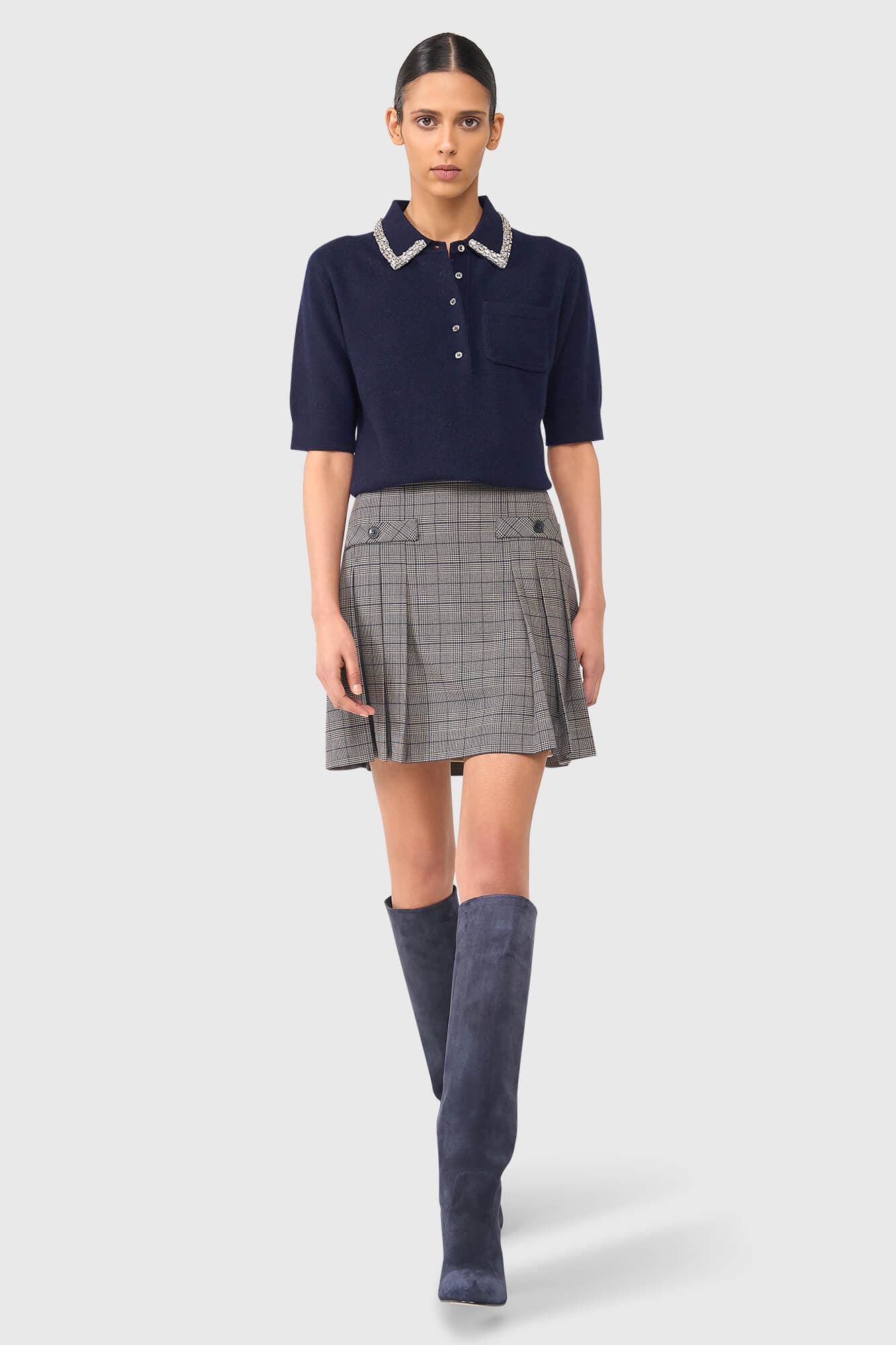 Saint Blauw Ruit - 3